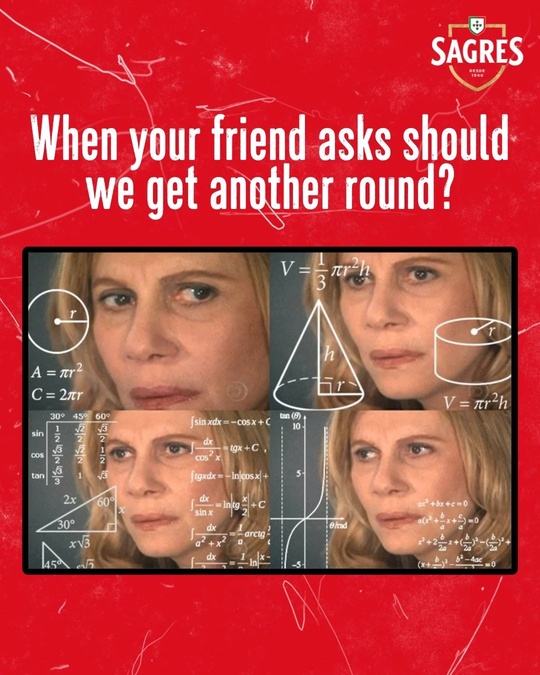 Me pretending this is a hard decision, when it&rsquo;s another round of Sagres.

#SagresUK #Sagres #SagresMemes #TheSpiritOfPortugal