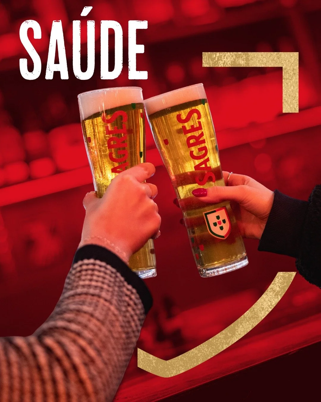 Sa&uacute;de to good company and even better moments. 🍻

#SagresUK #SagresBeer #TheSpiritOfPortugal