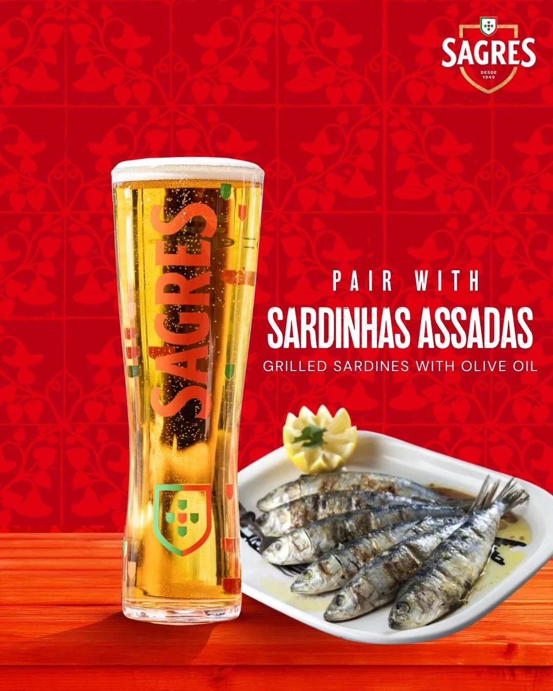 ​The smell of sardinhas on the grill =immediate Sagres craving. This is something you should try!​

#SagresUK #Sagres #TheSpiritOfPortugal#SagresPairings #BeerPairings​