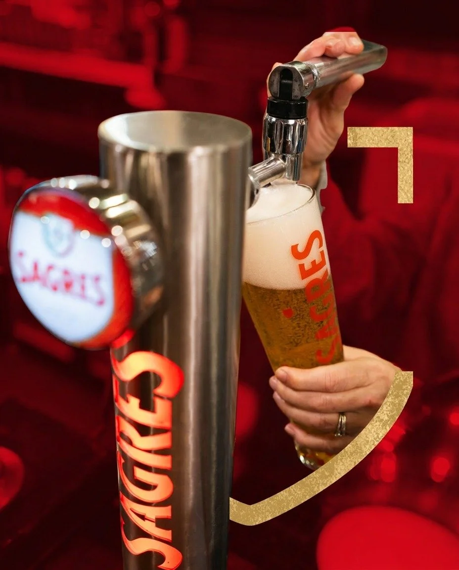 Weather app says &ldquo;very warm&rdquo;. We say &ldquo;perfect pint-pouring conditions&rdquo;. Sagres, anyone? 🍺

#SagresUK #Sagres #WorldBeer