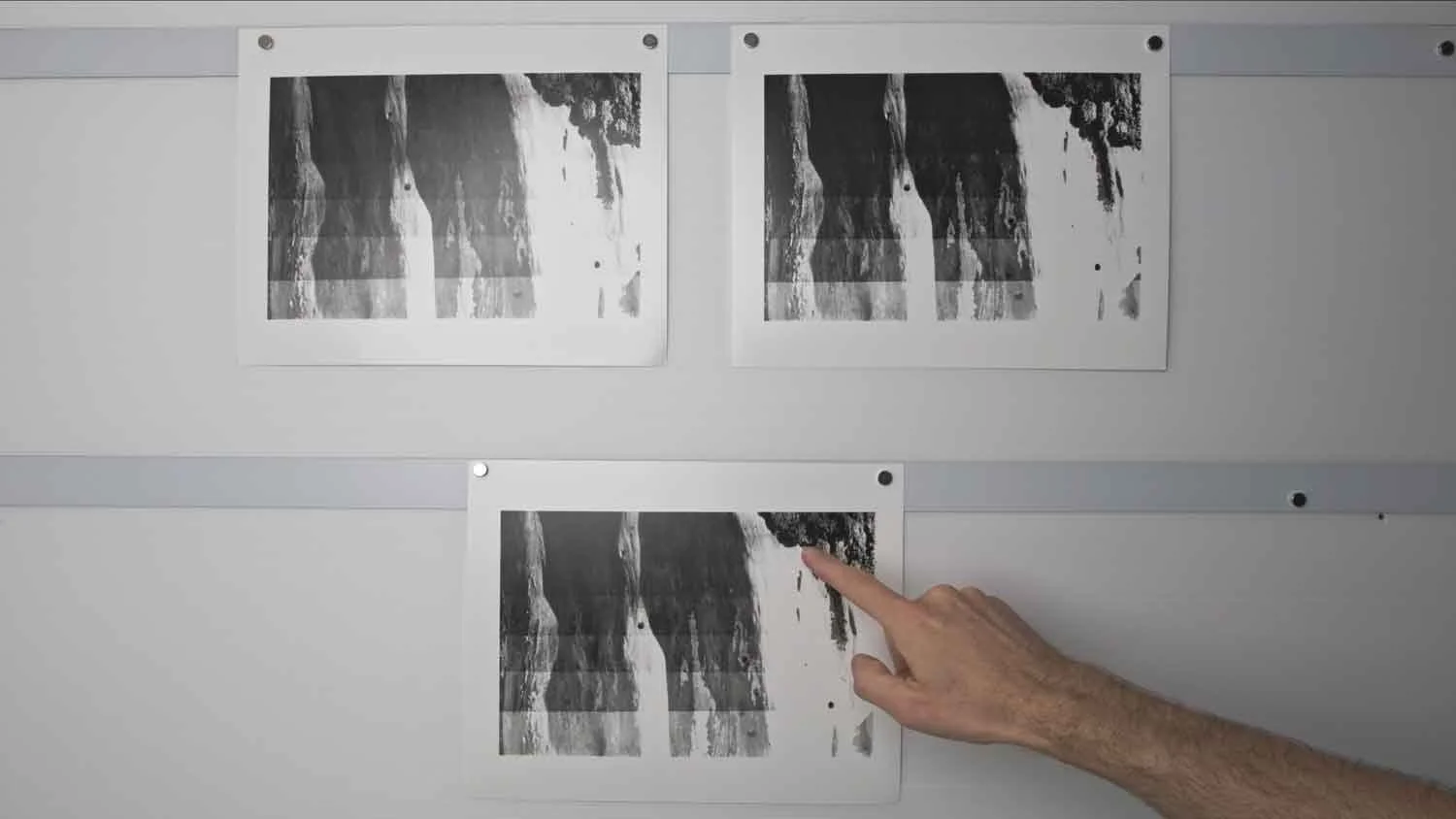 Scelta provini a scalare stampa analogica