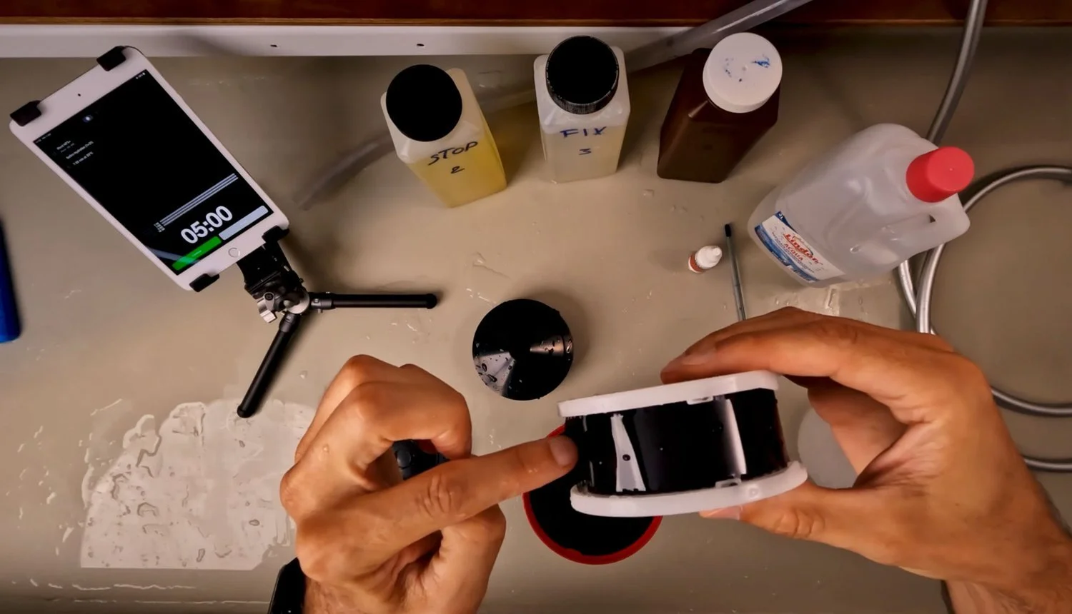 Corso di Sviluppo pellicole in camera oscura