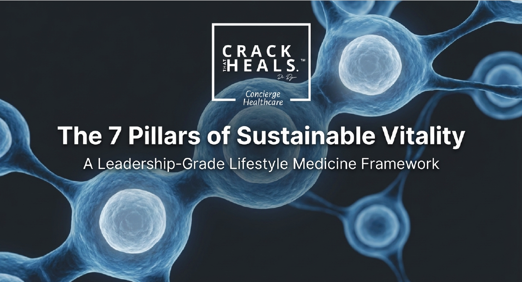 7 Pillars of Sustainable Vitality: A Leader-ship Grade Lifestyle Medicine Framework