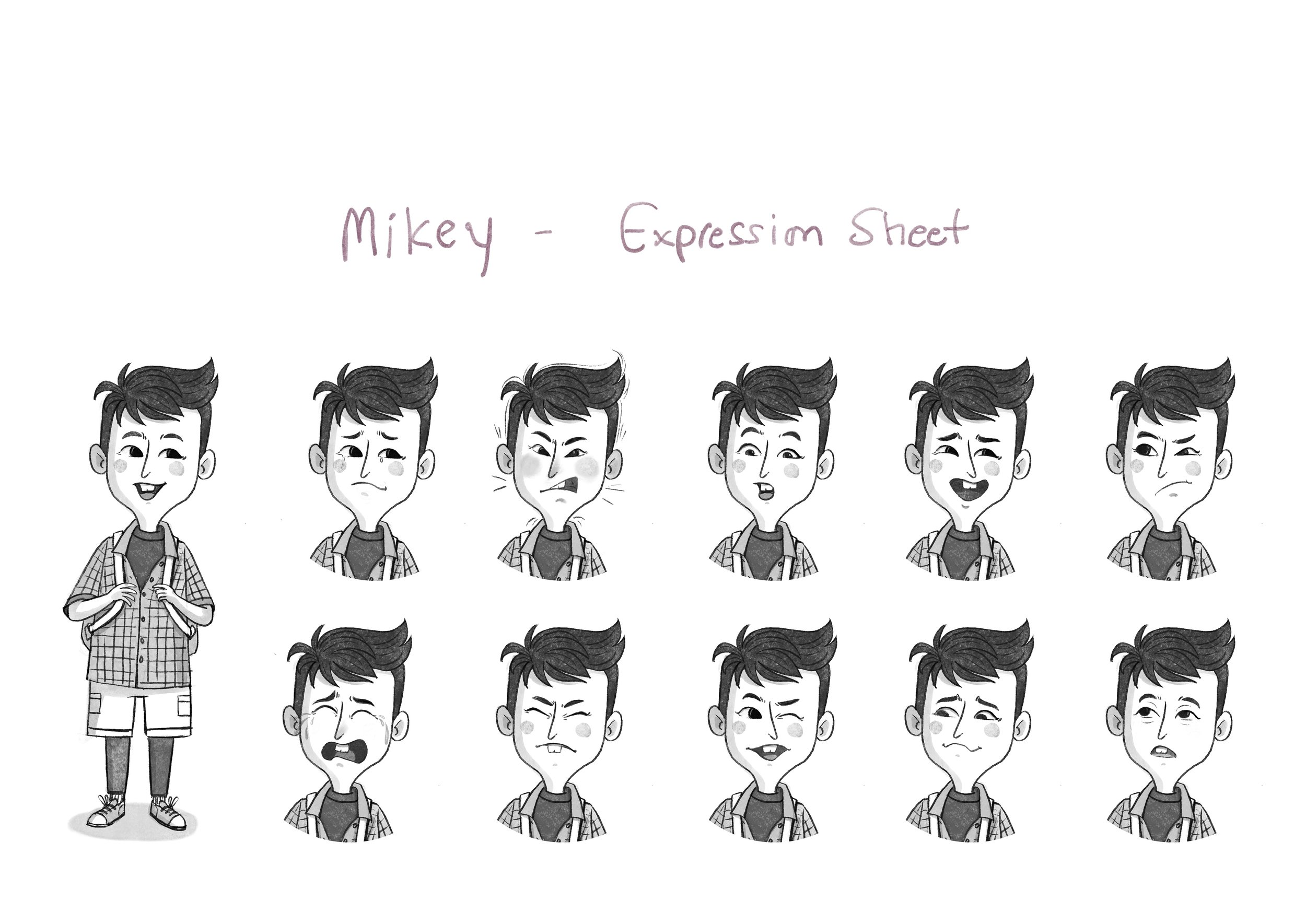 Mikey's Exxpression Sheet