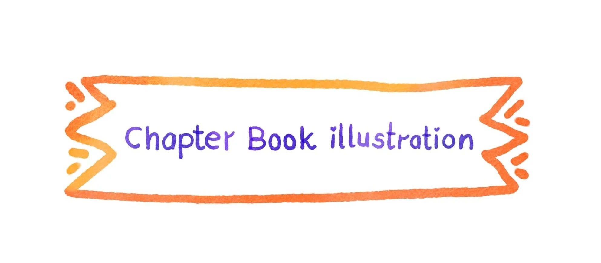 Black and White chapter book interior illustration UK