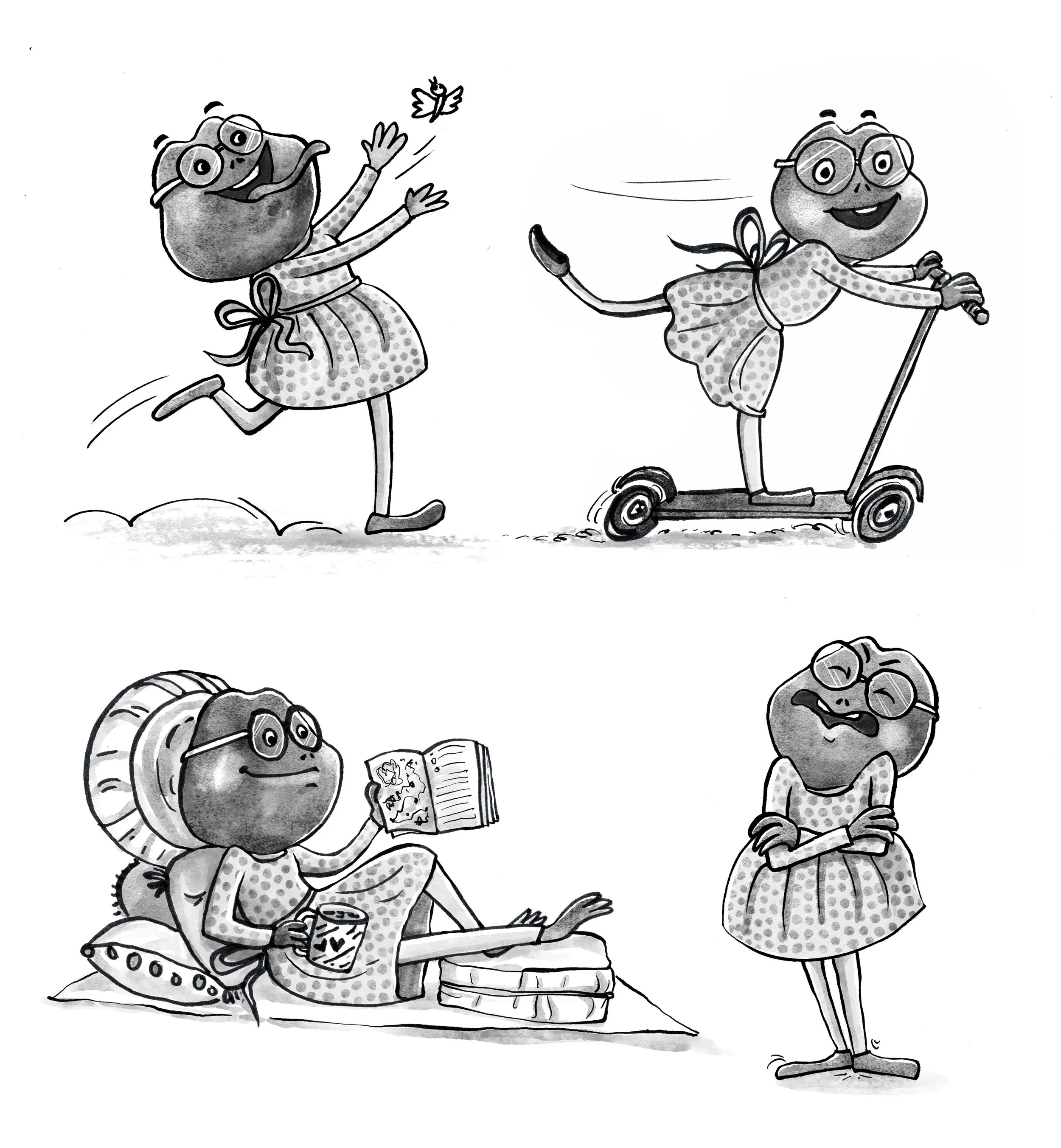 Wind in the Willows, Character Design Toad