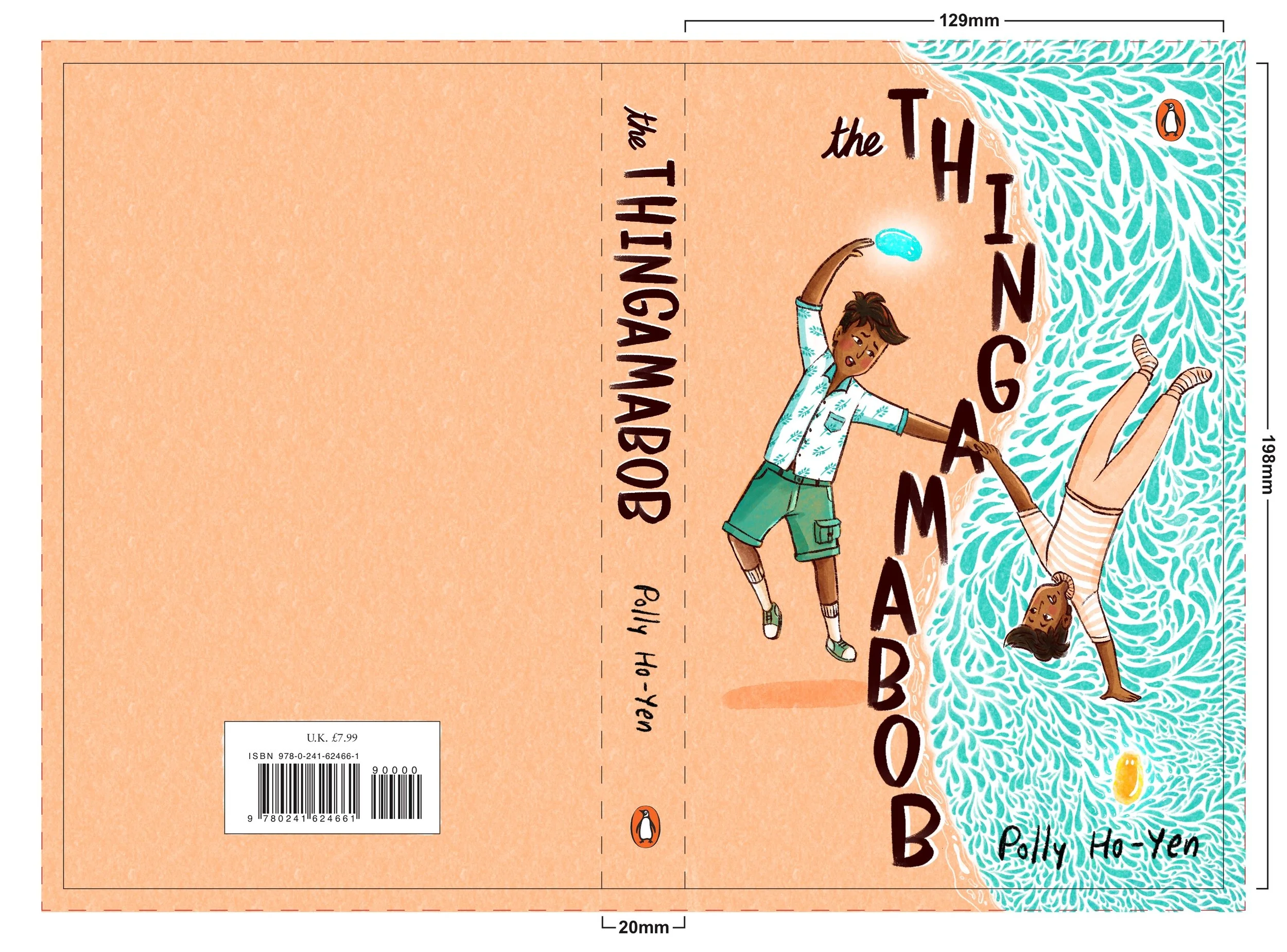 Chapter book cover design and illustration UK