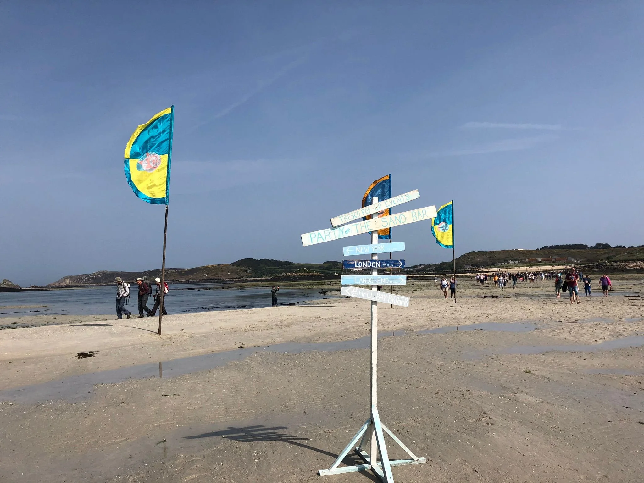 Tresco Low Tide Event
