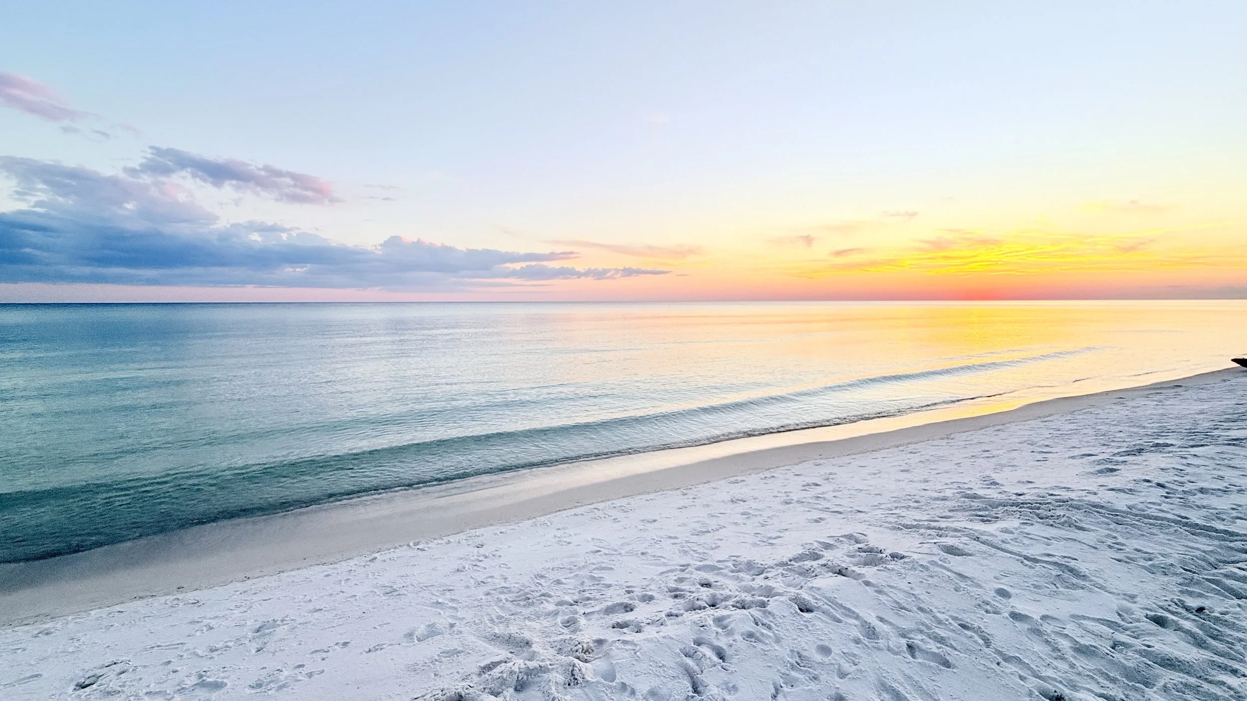 Sunset at Carillon Beach