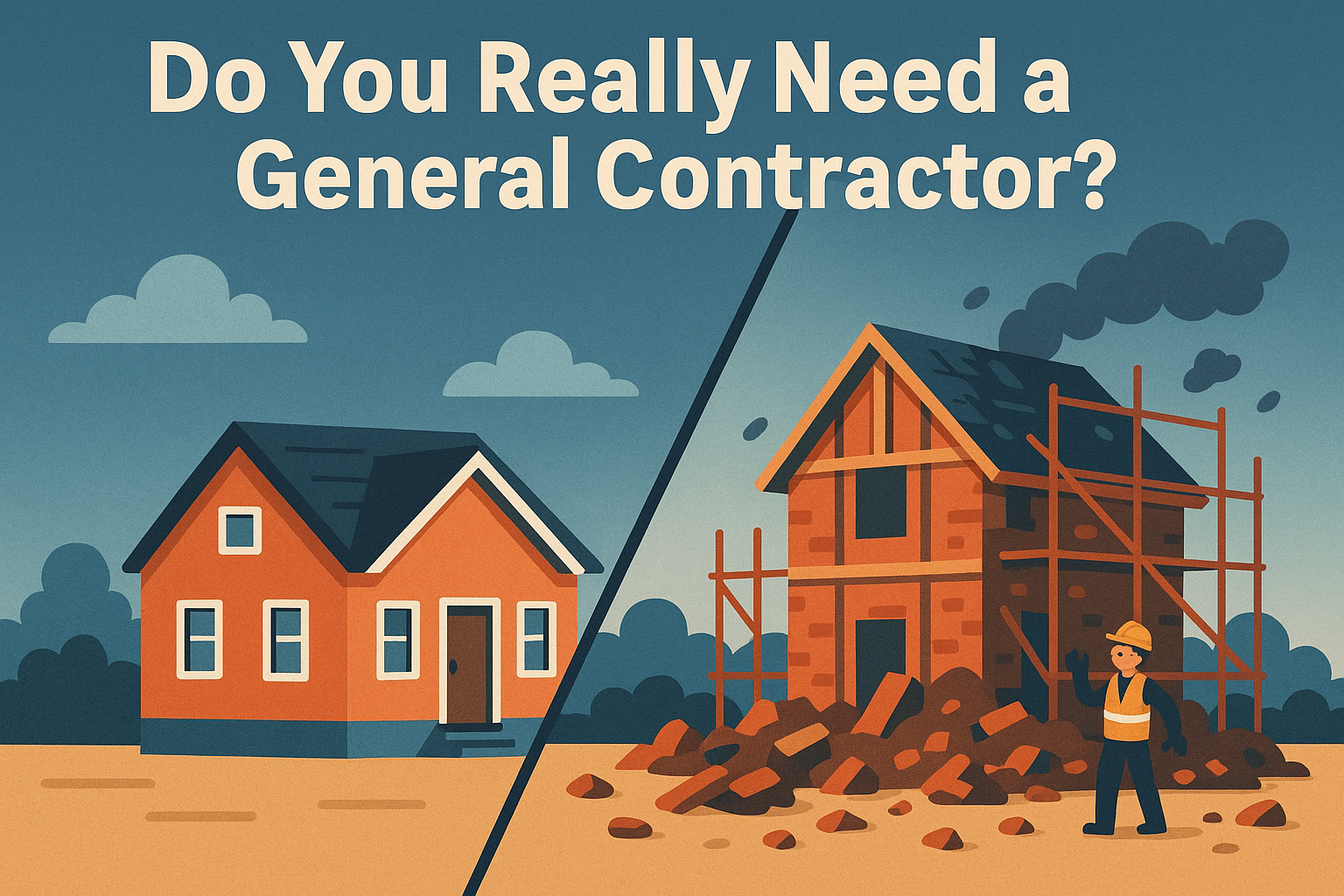 What Does a General Contractor Do? (and do you REALLY need one?)