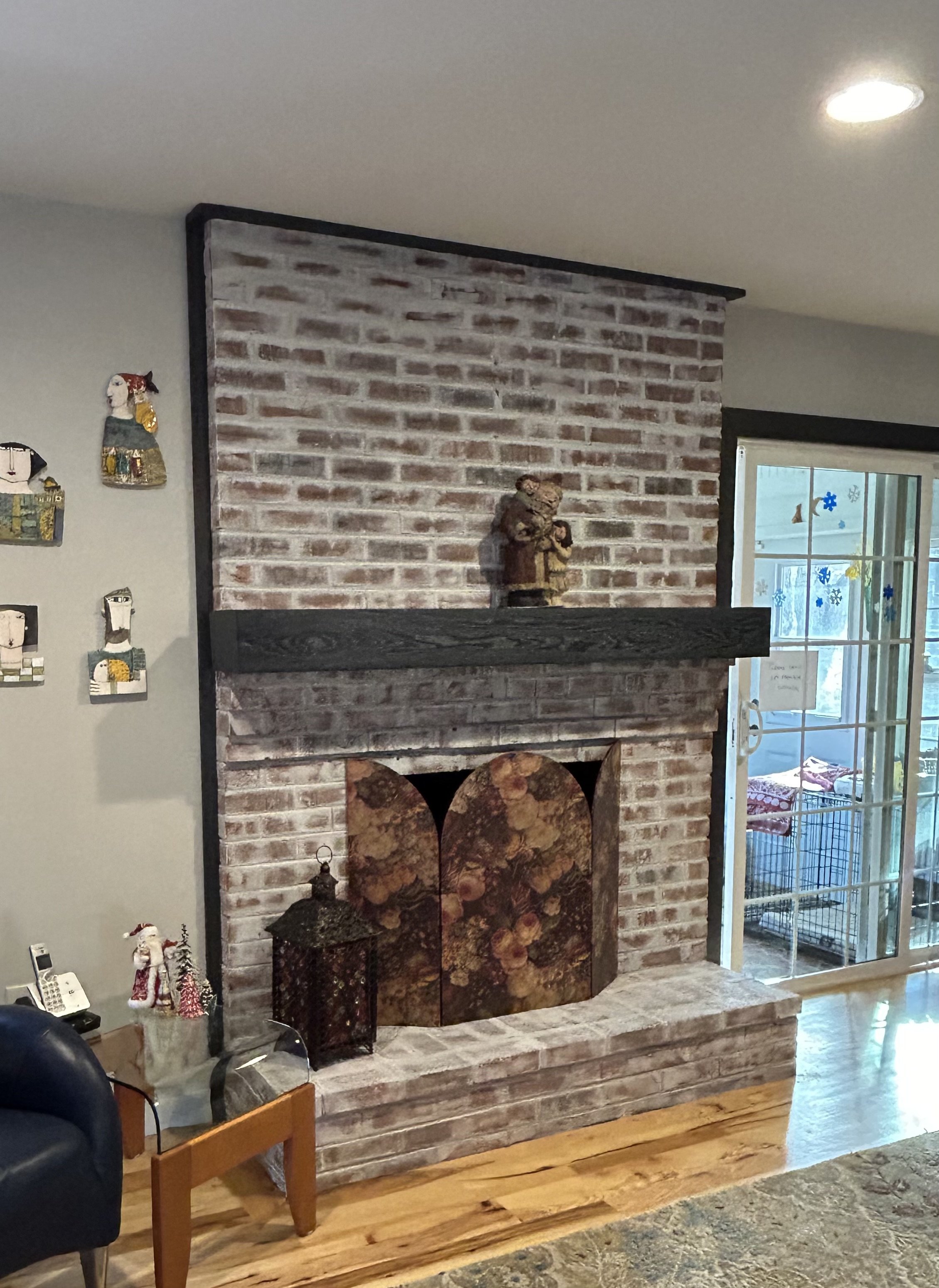 “Detailed interior trim and molding work, including custom baseboards, wainscoting, and crown molding in Waynesville, NC.”