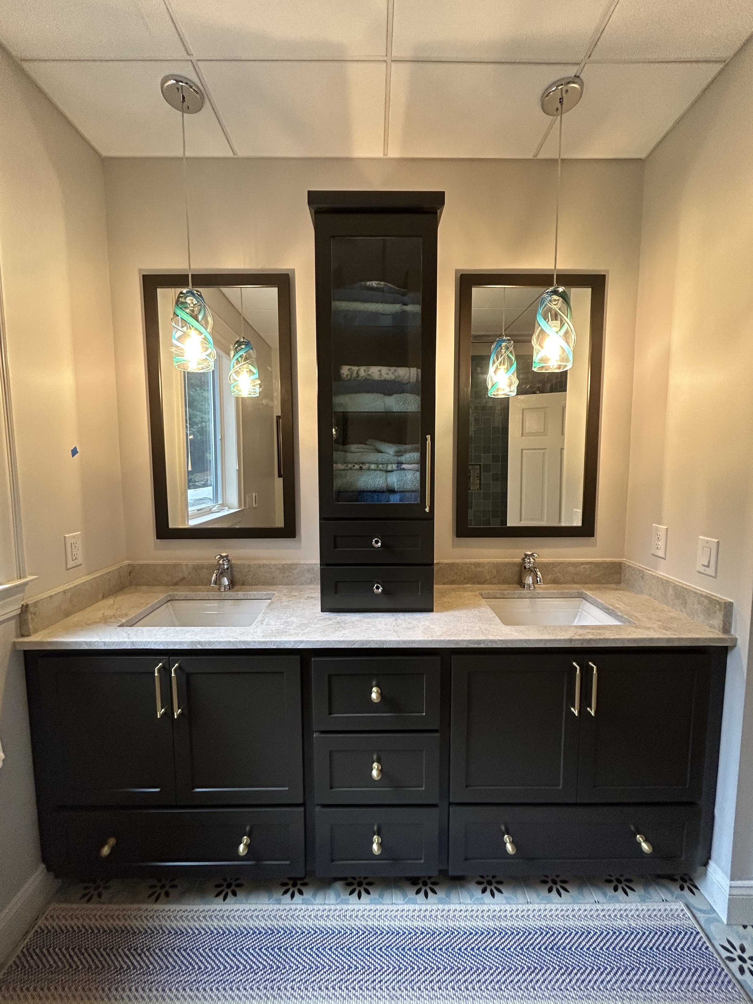 “Custom-built cabinetry and shelving units designed for stylish and functional storage solutions in Waynesville, NC homes.”