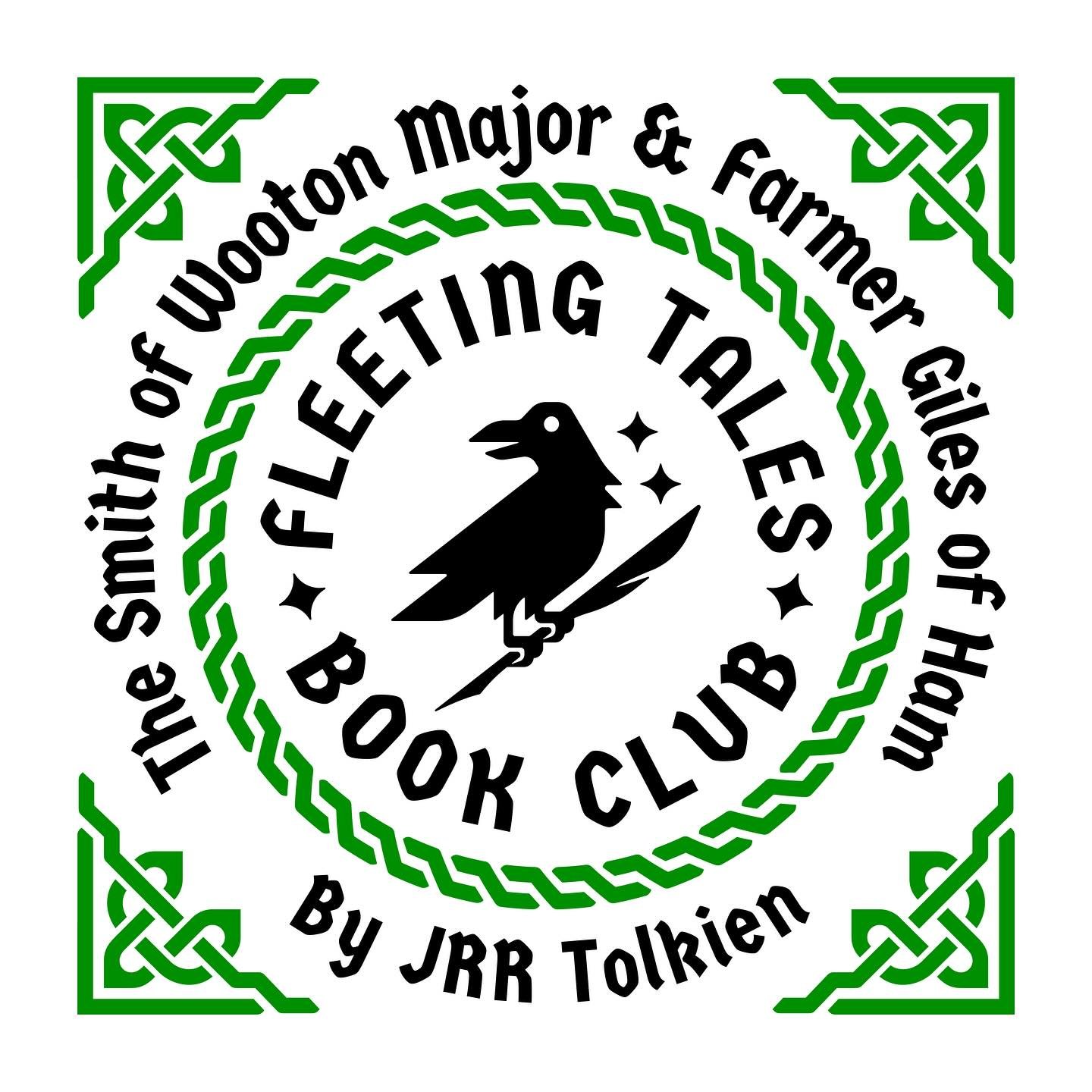 This Thursday, March 20th at 7pm, join us in Norman for Fleeting Tales Community Book Club.

This week will be our initial discussion of two perfect short stories by #JRRTolkien The Smith of Wootton Major and Farmer Giles of Ham.

Please shoot me a D