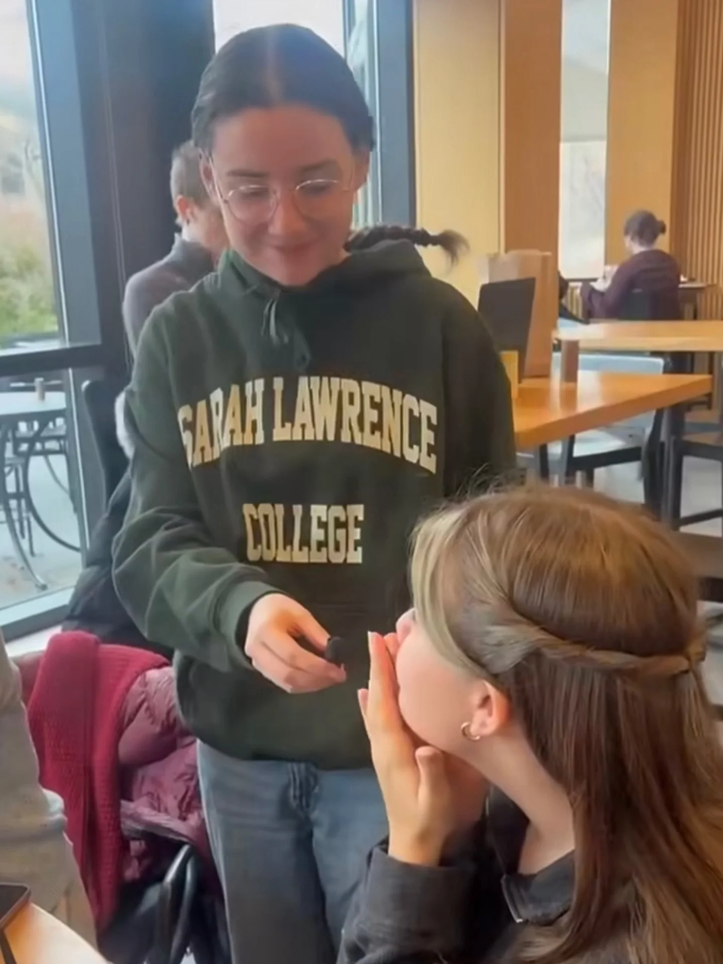 @_elenavalente sporting our 80s Classic Hoodie in SLC&rsquo;s recent post!  Shop the hoodie, and other bestsellers on our website! 📚