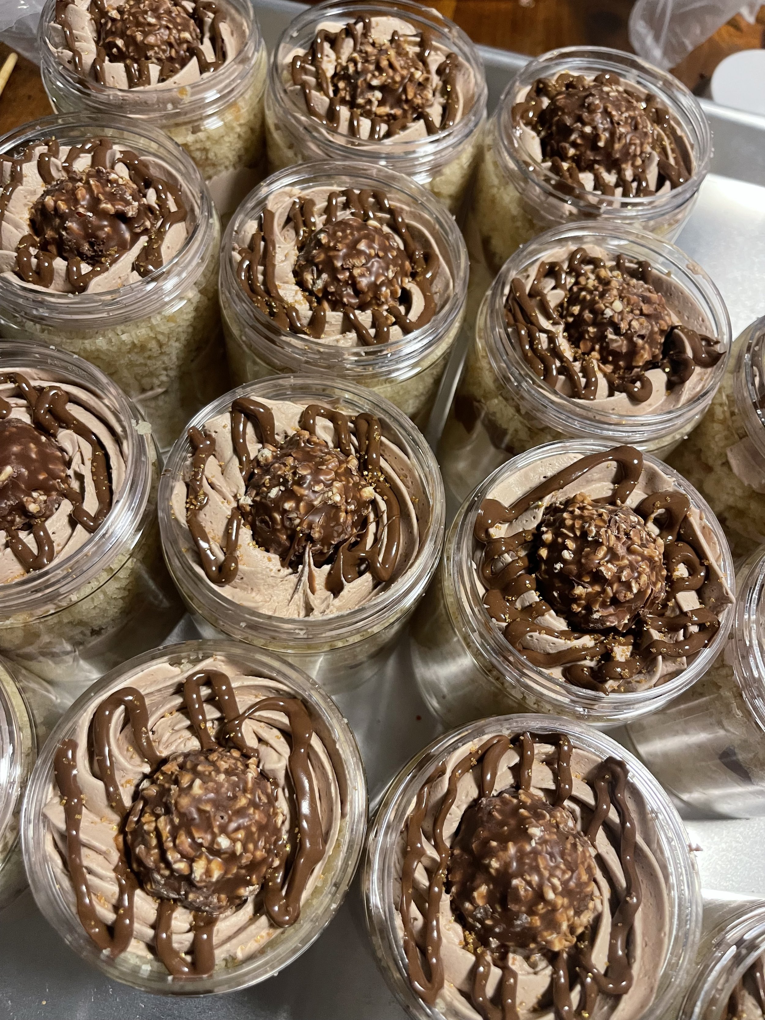 Nutella Delight Cake Jar