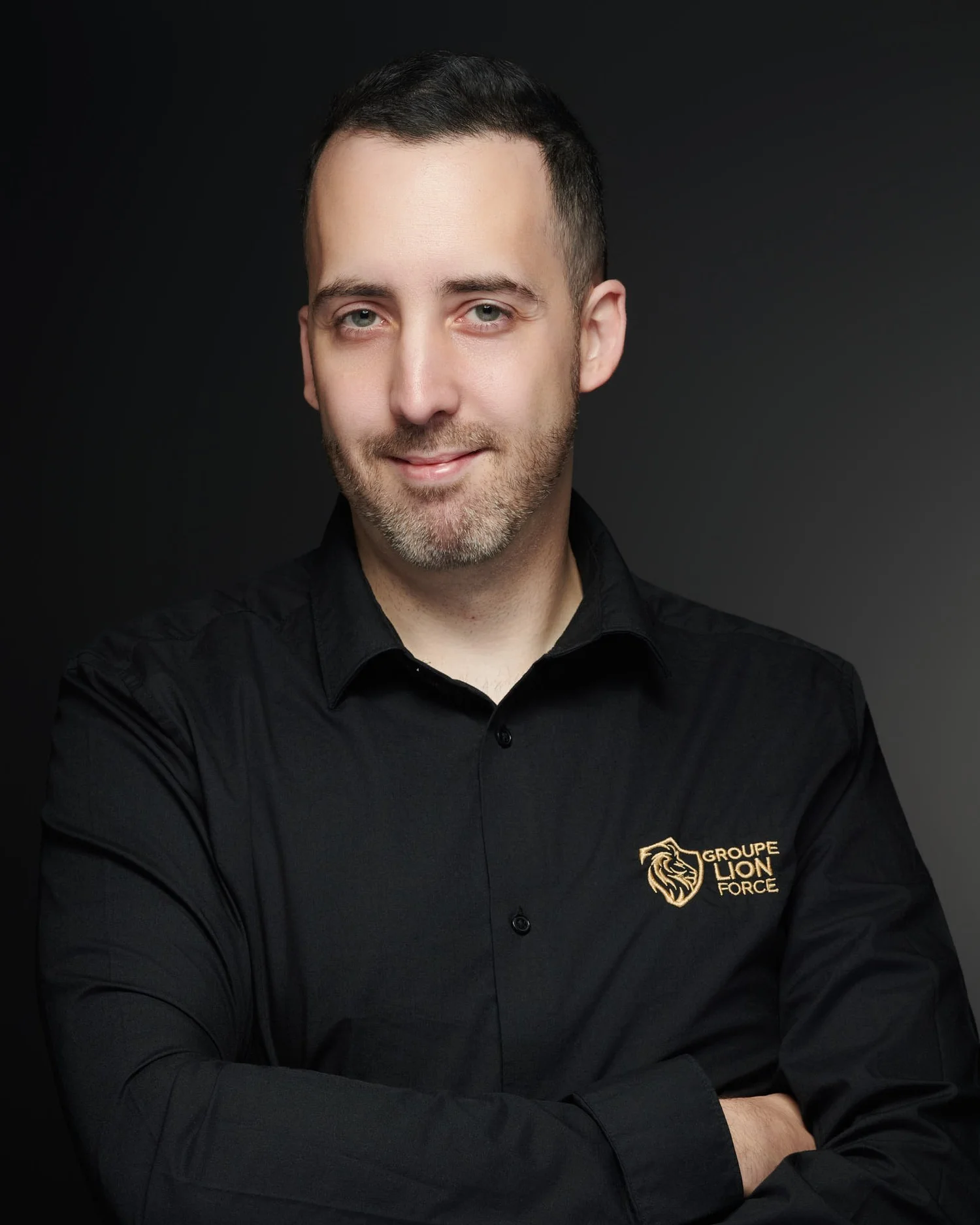 Portrait corporatif d'équipe — Groupe Lion Force