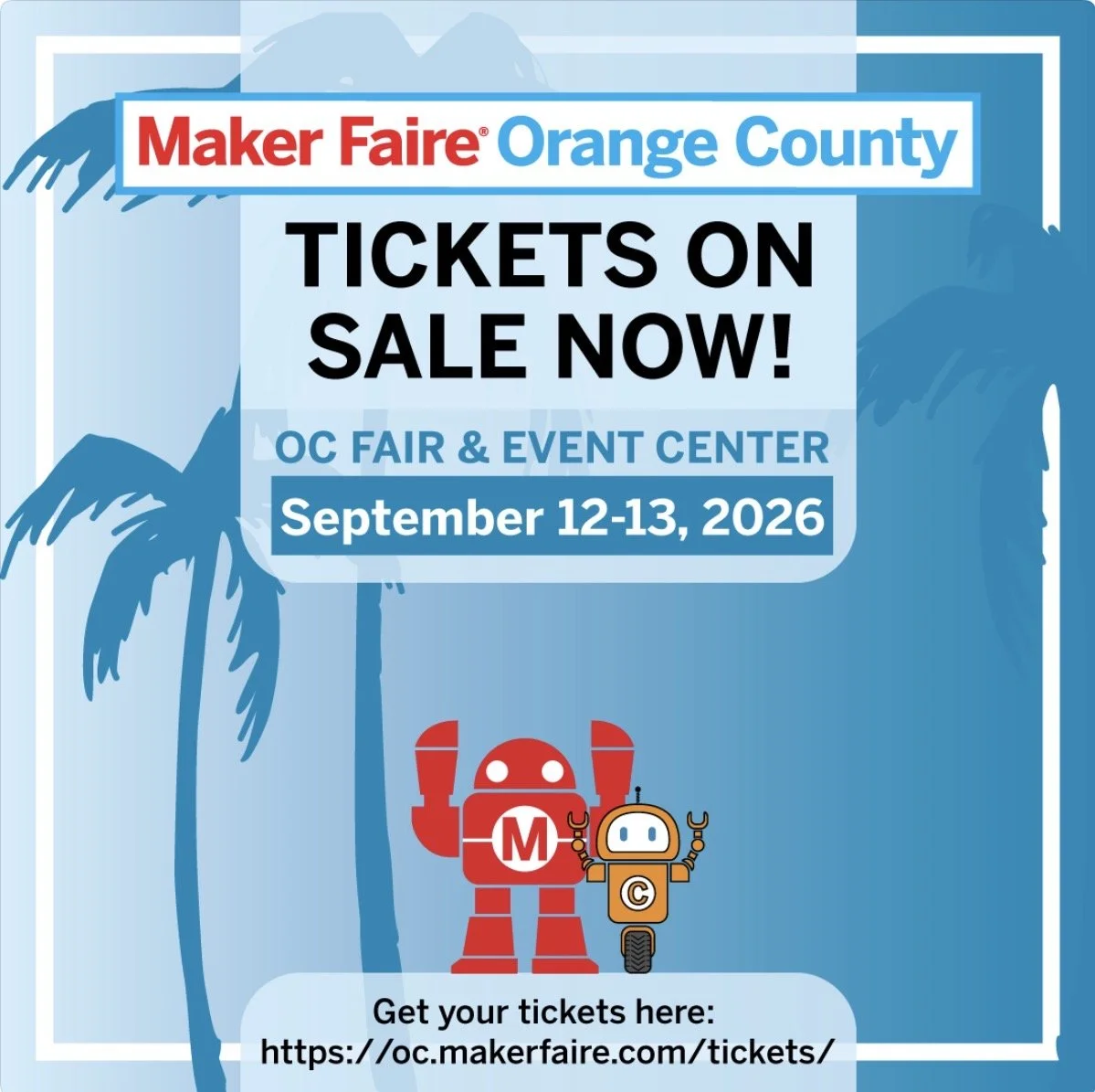 OC Maker Faire 2026