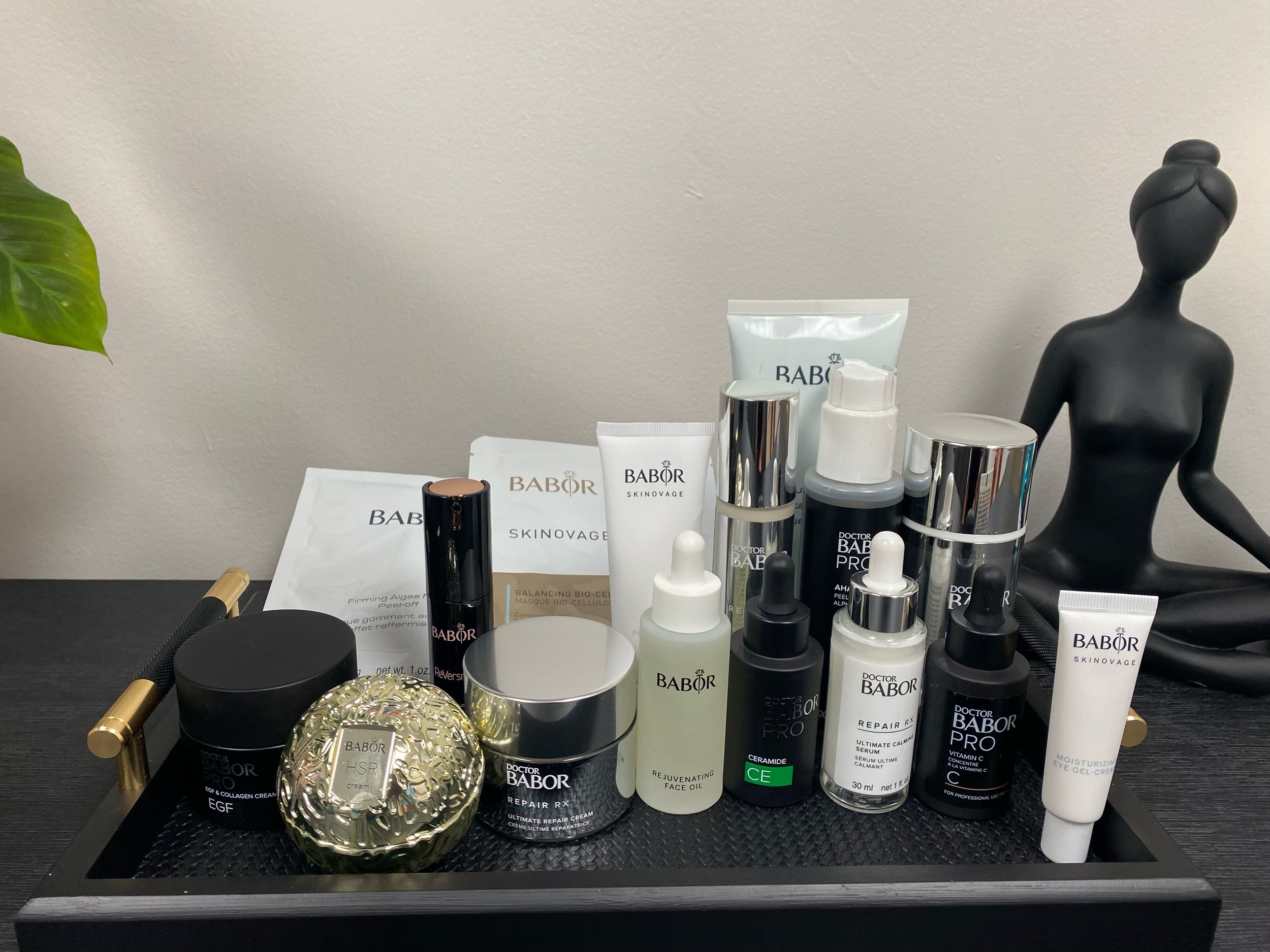 professional massage and facial products at Q's massage and facial