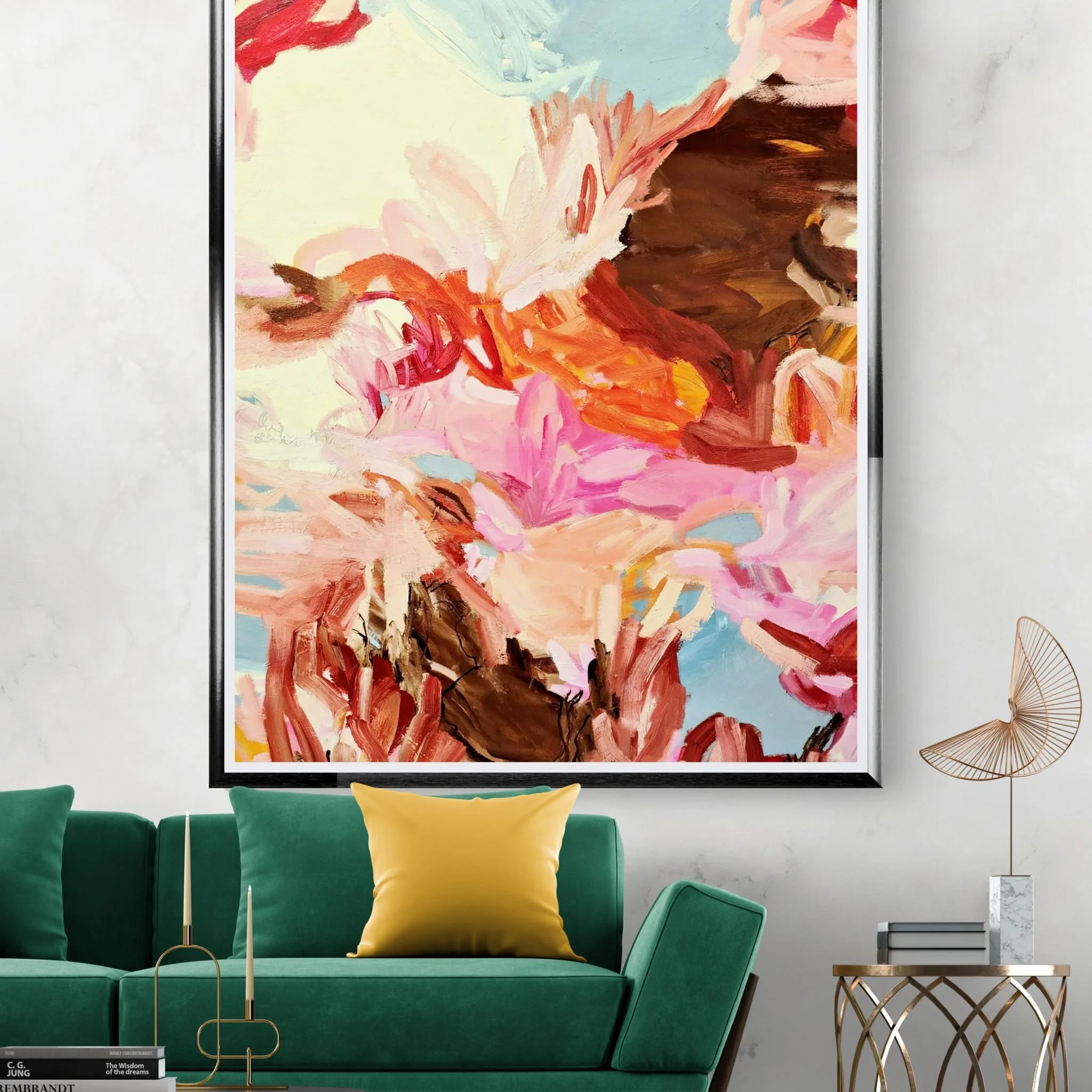 "Baum der Wunder", Ölfarben auf Leinwand, 130 x 140 cm