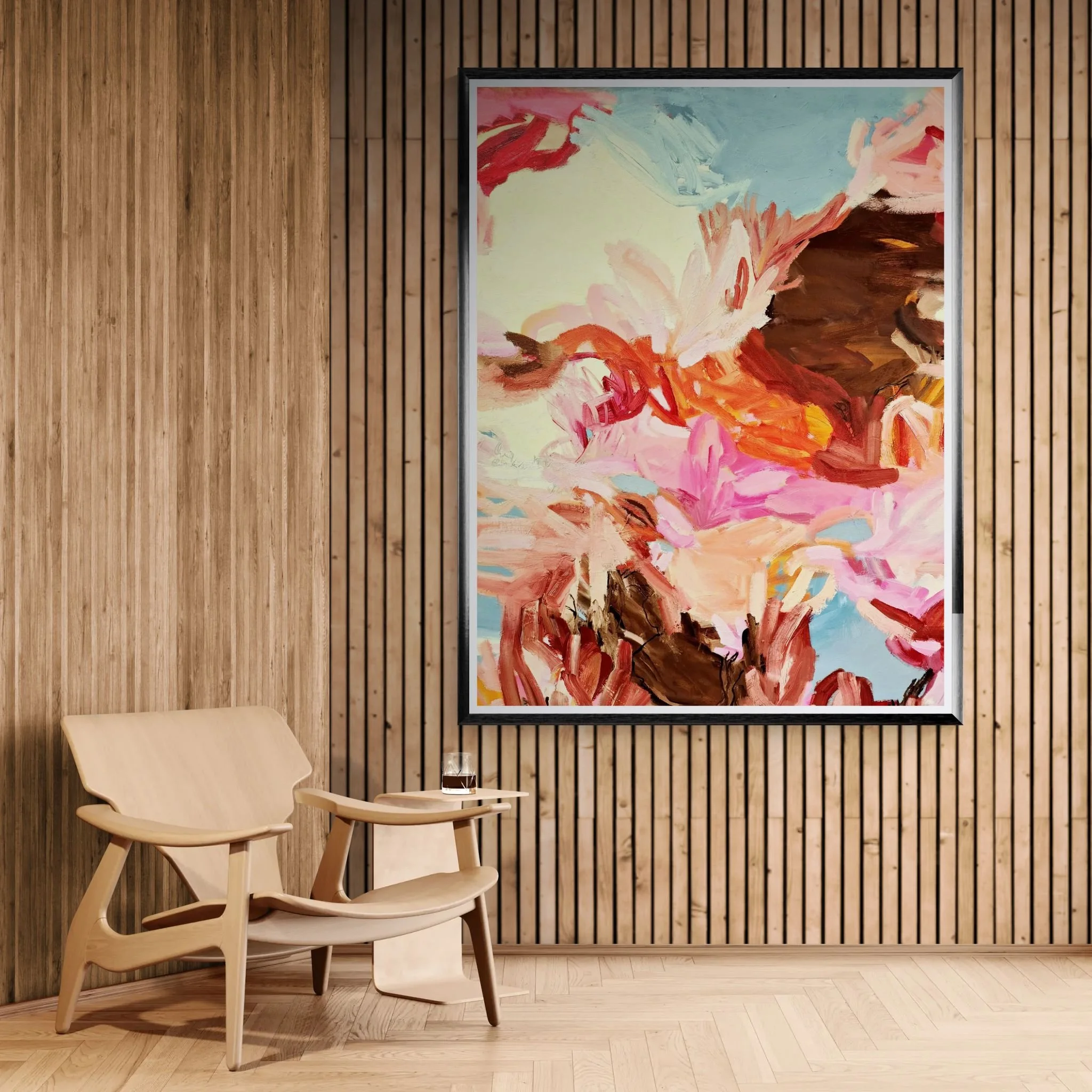 "Baum der Wunder", Ölfarben auf Leinwand, 130 x 140 cm