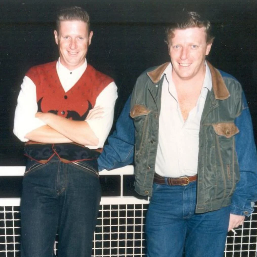 ¡Mirar que foto de hace ya unos años!