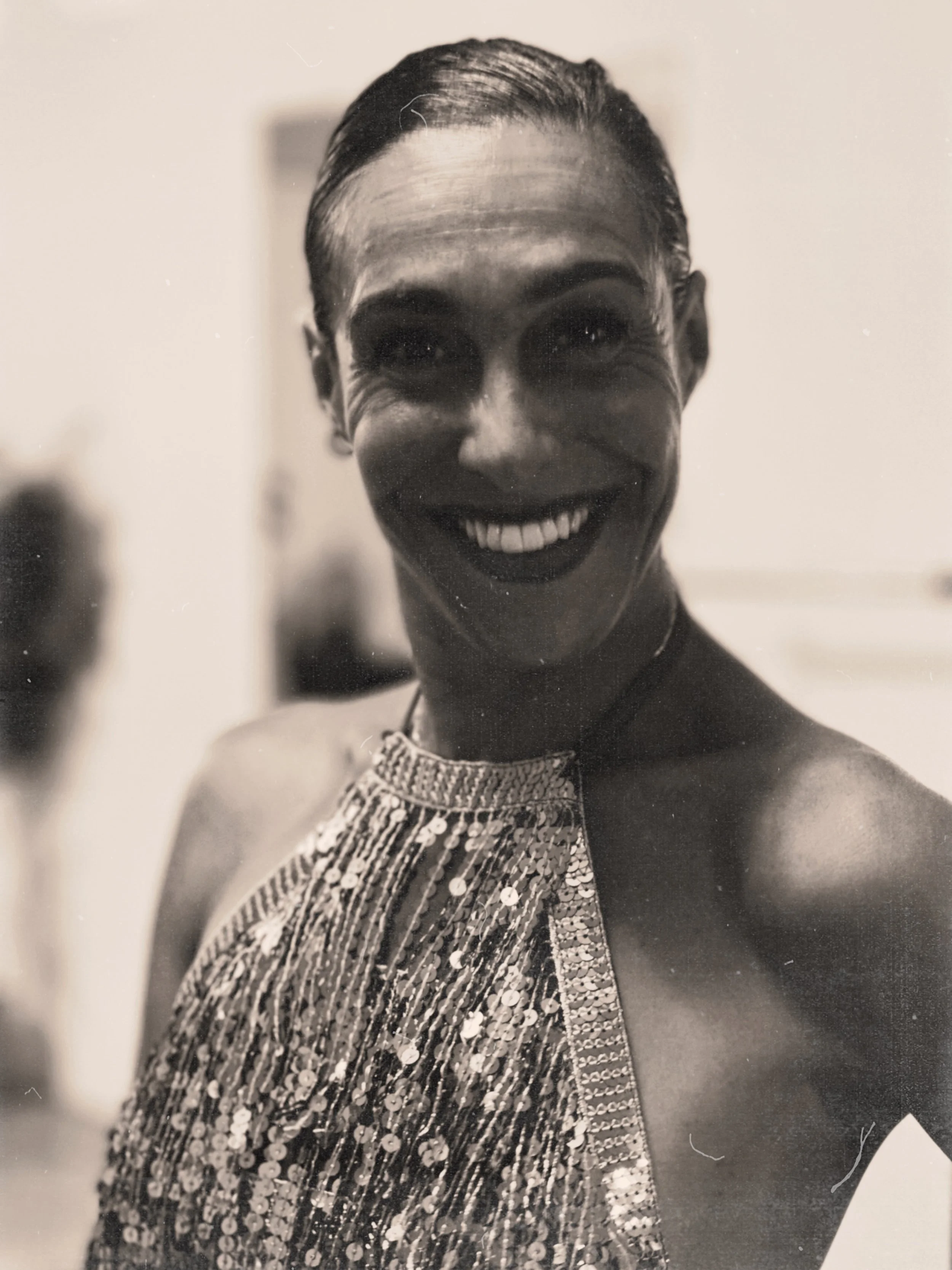 Cruz García, bailarina en Los Morancos