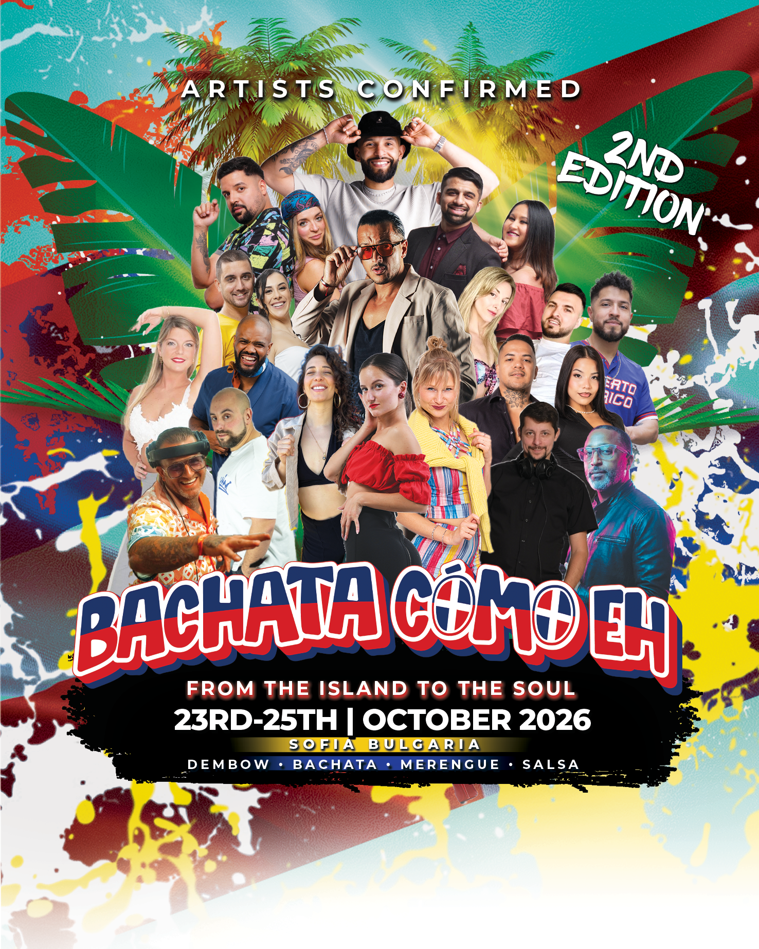 BACHATA COMO EH FROM THE ISLAND TO THE SOULD CONFIRMED ARTISTS