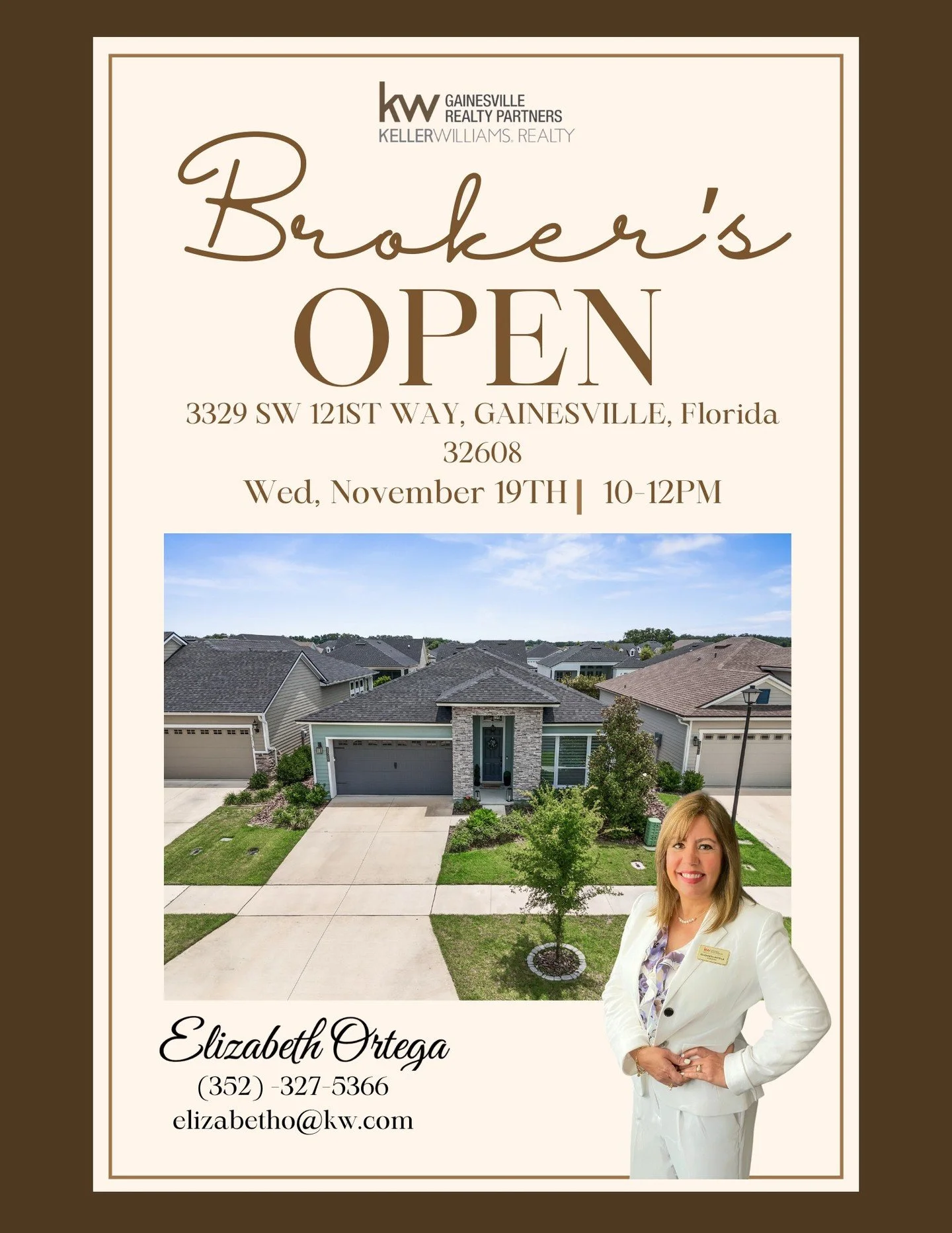 Sip, Savor &amp; Tour 🥂✨

The perfect way to experience luxury with flavor
Enjoy delicious sips, tasty bites, and get to tour this beautiful home, all in one fabulous event.

Wednesday, November 19th 10-12 PM

#oakmont #gainesvillerealtor #kellerwil