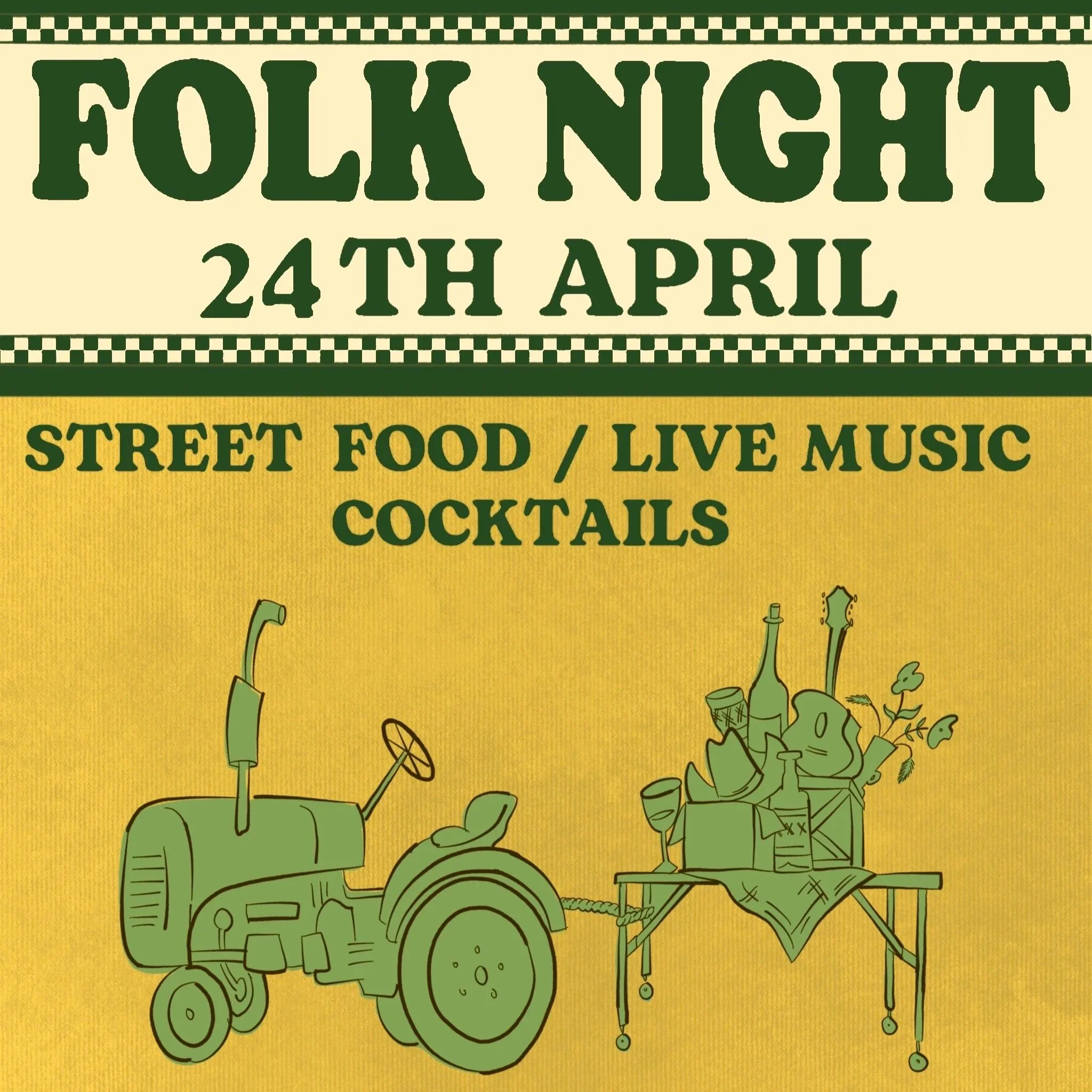 Folk Night! Friday 24th April.