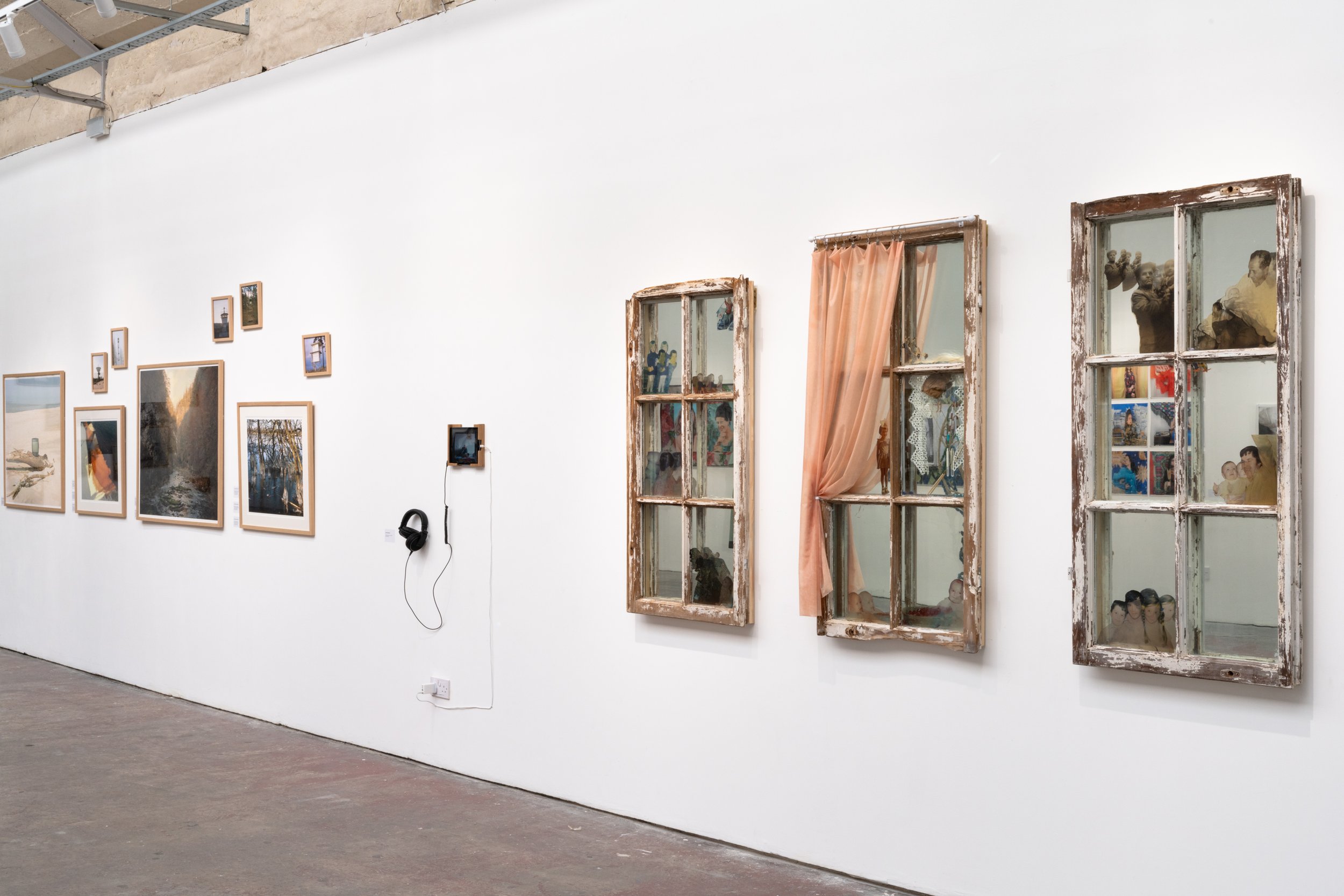 Maria Gvardeitseva, part of the Adoration of the Mystic Goat exhibited by the Rethinking Eastern Europe collective, Copeland Gallery, London, 2025.