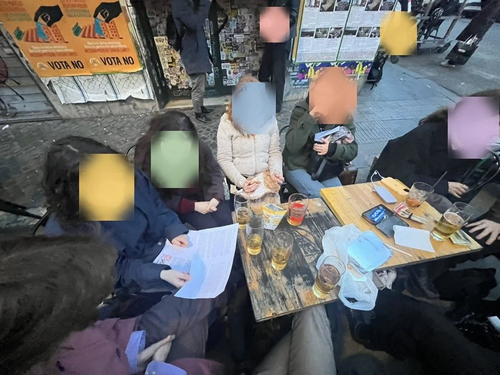 Readings of the 2026 tandems at Casa delle Traduzioni, Rome