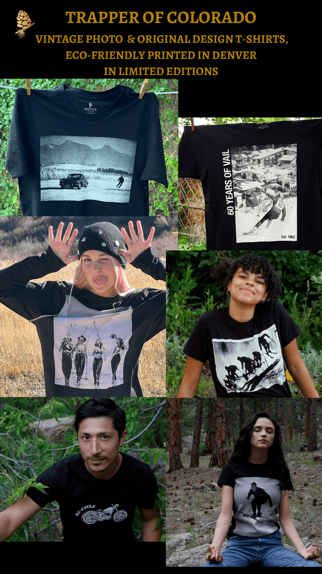 Trapper-of-Colorado_Vintage & Original Image T-Shirts - Margaret S..png