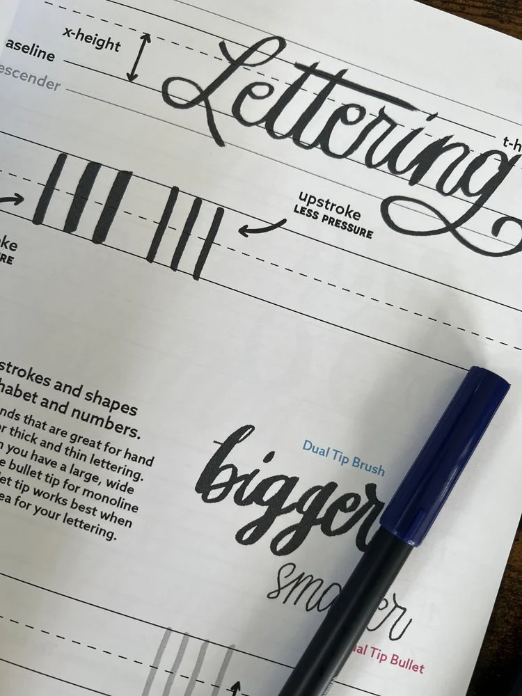 Brush Lettering 101 Workbook — Lola Love Letter