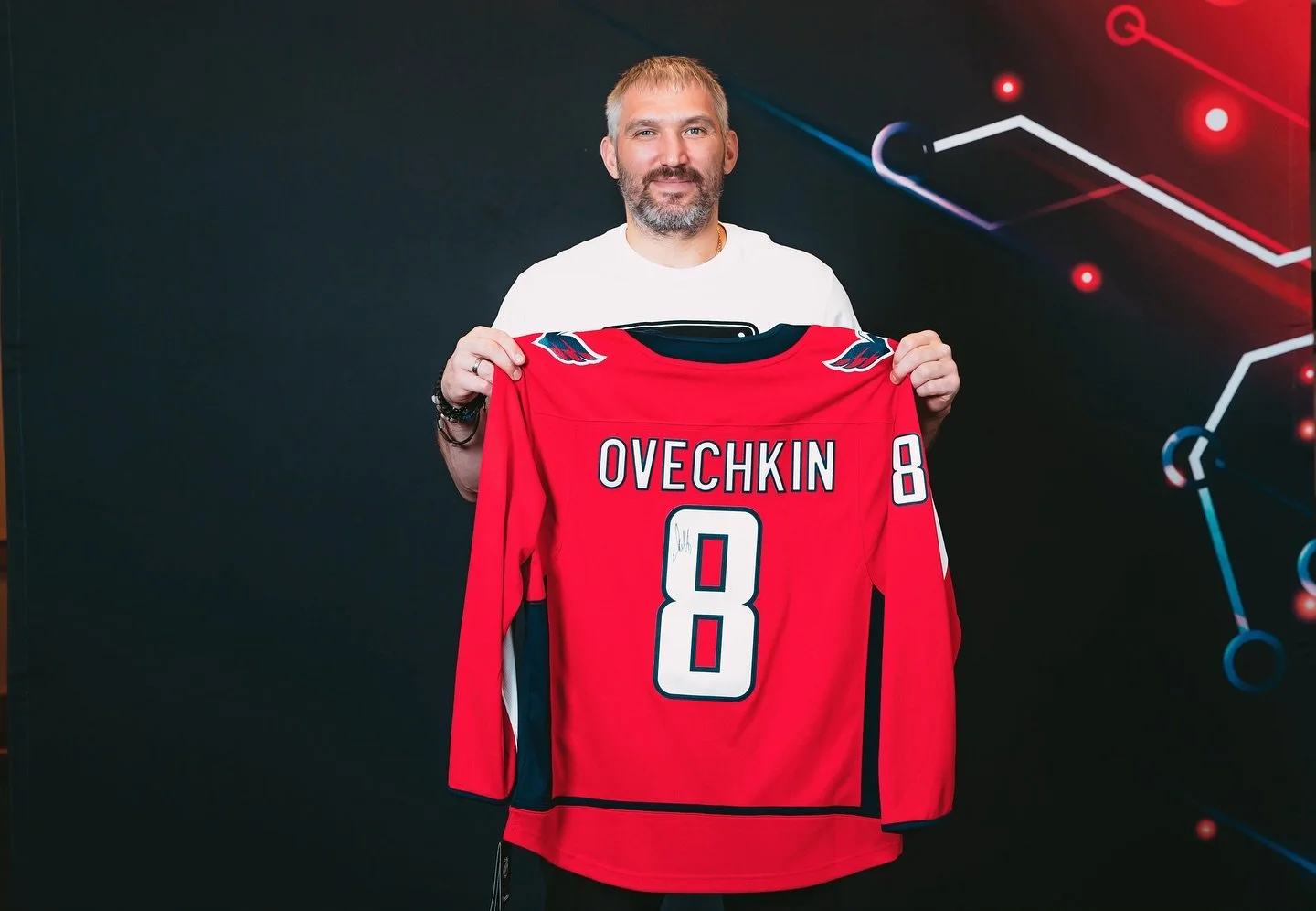 Meet &amp; Greet Snaps 📸 with The Great 8 🐐🏒
@aleksandrovechkinofficial 

Last slide 😁

S/O to @sarahdotkim 🔥🔥

#elevate #legendary #capitals