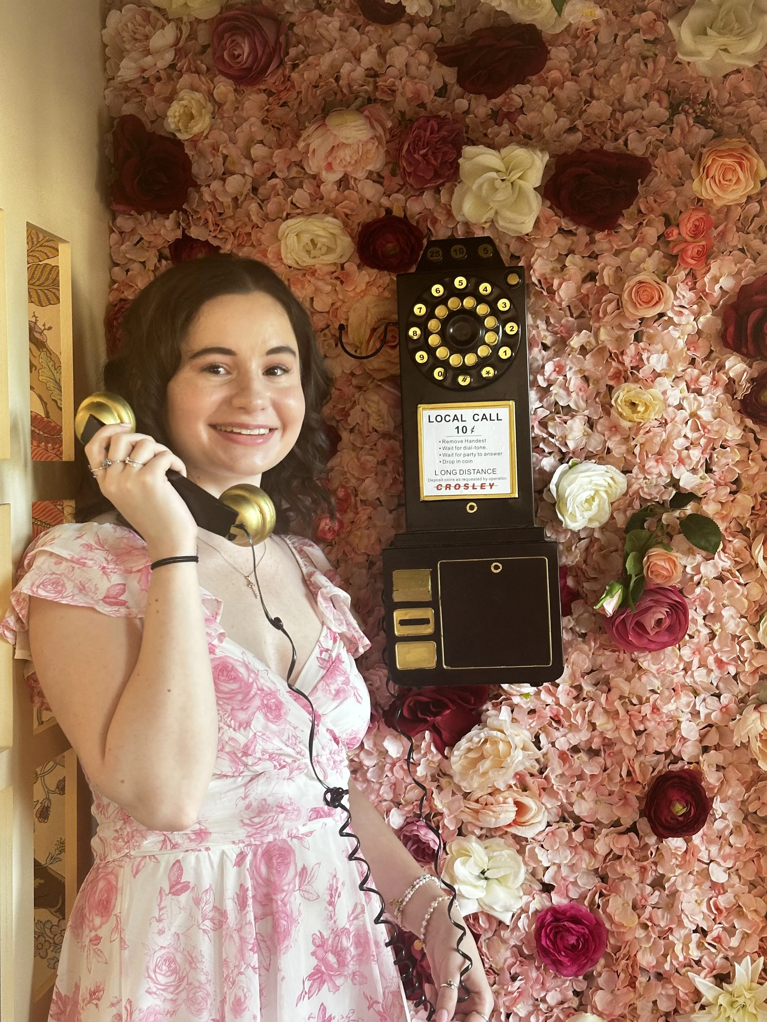 Floral Phone Booth