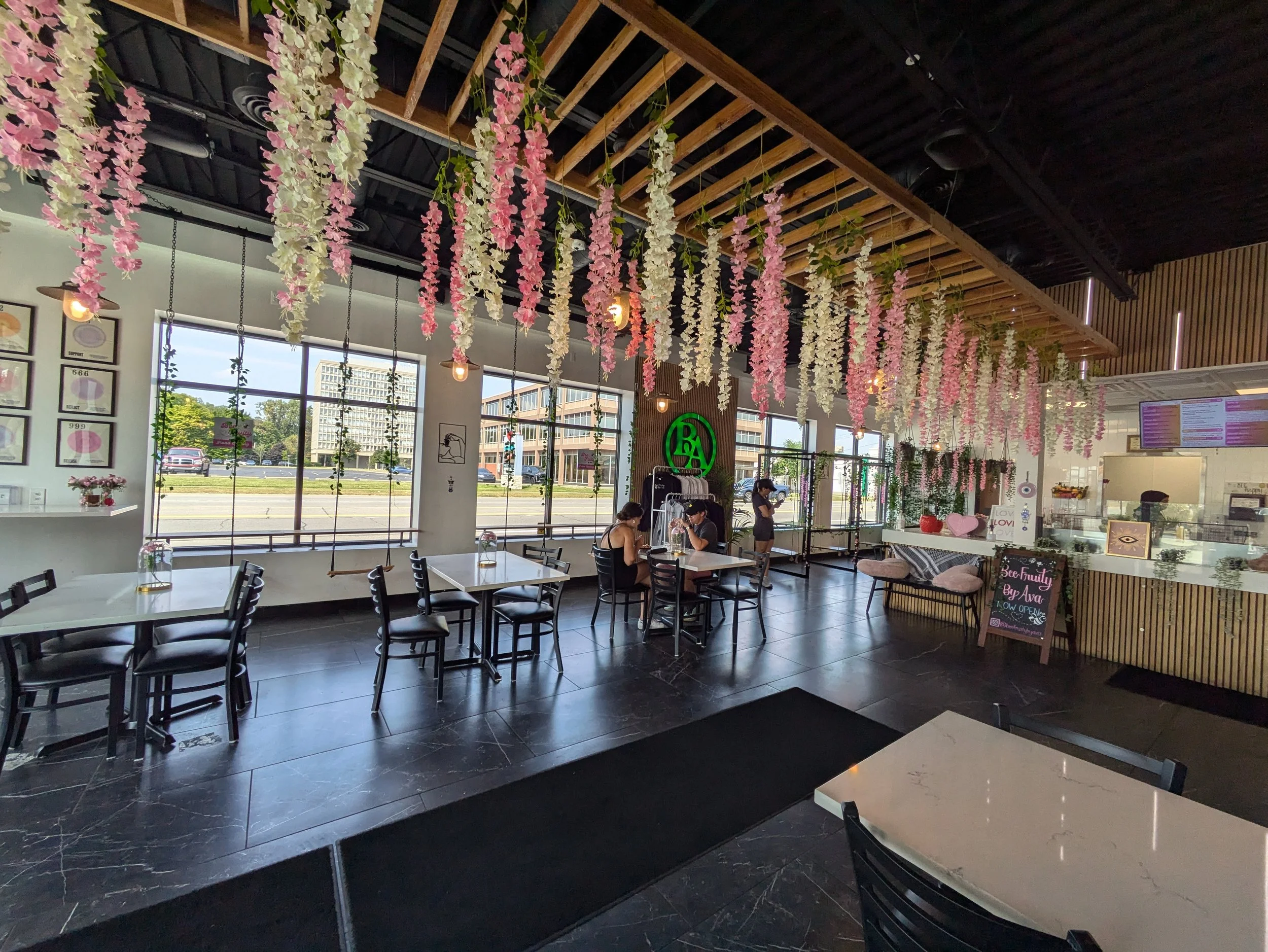 The Hanging Flowers