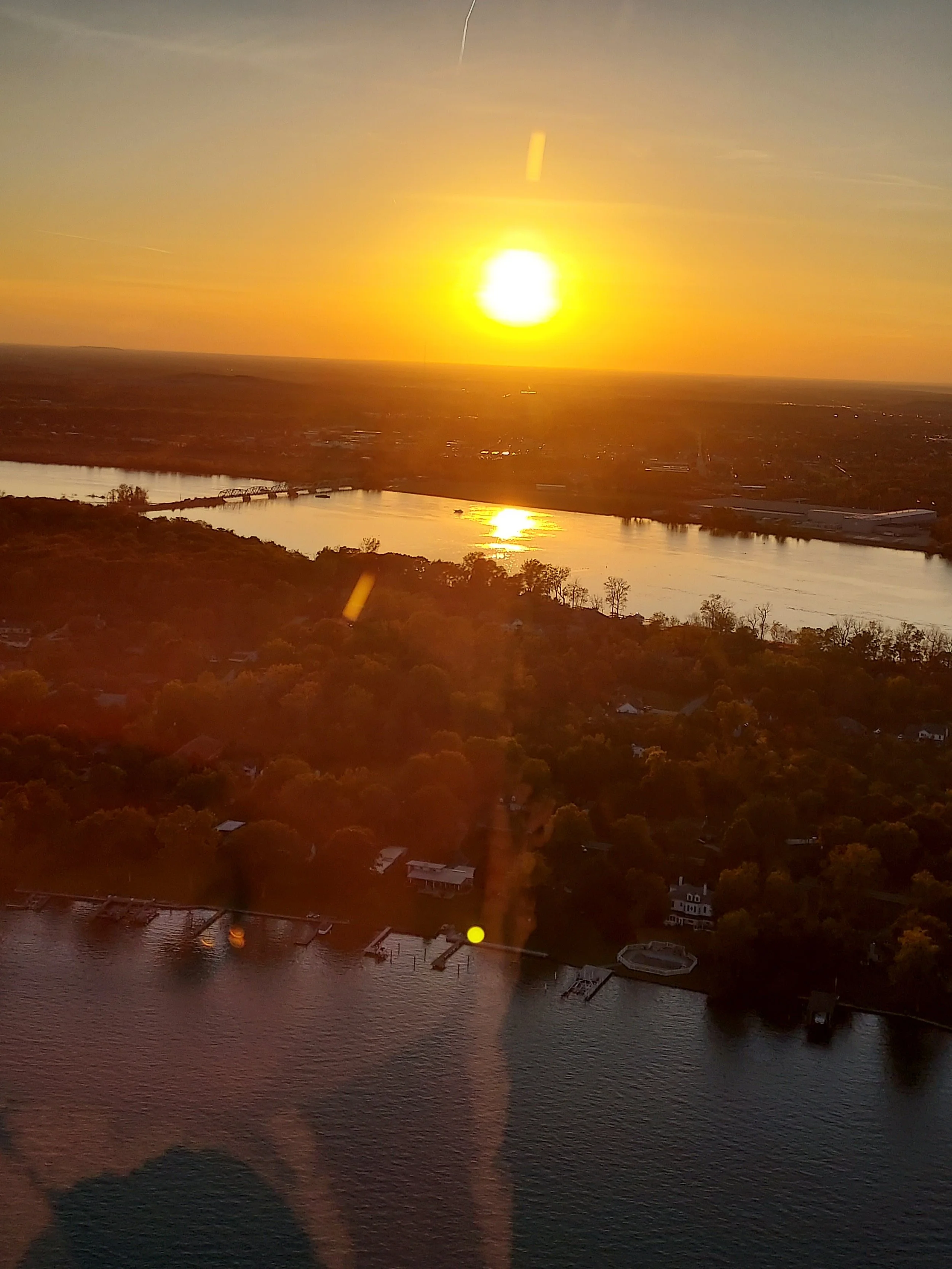 Look at that Sunset on the Water