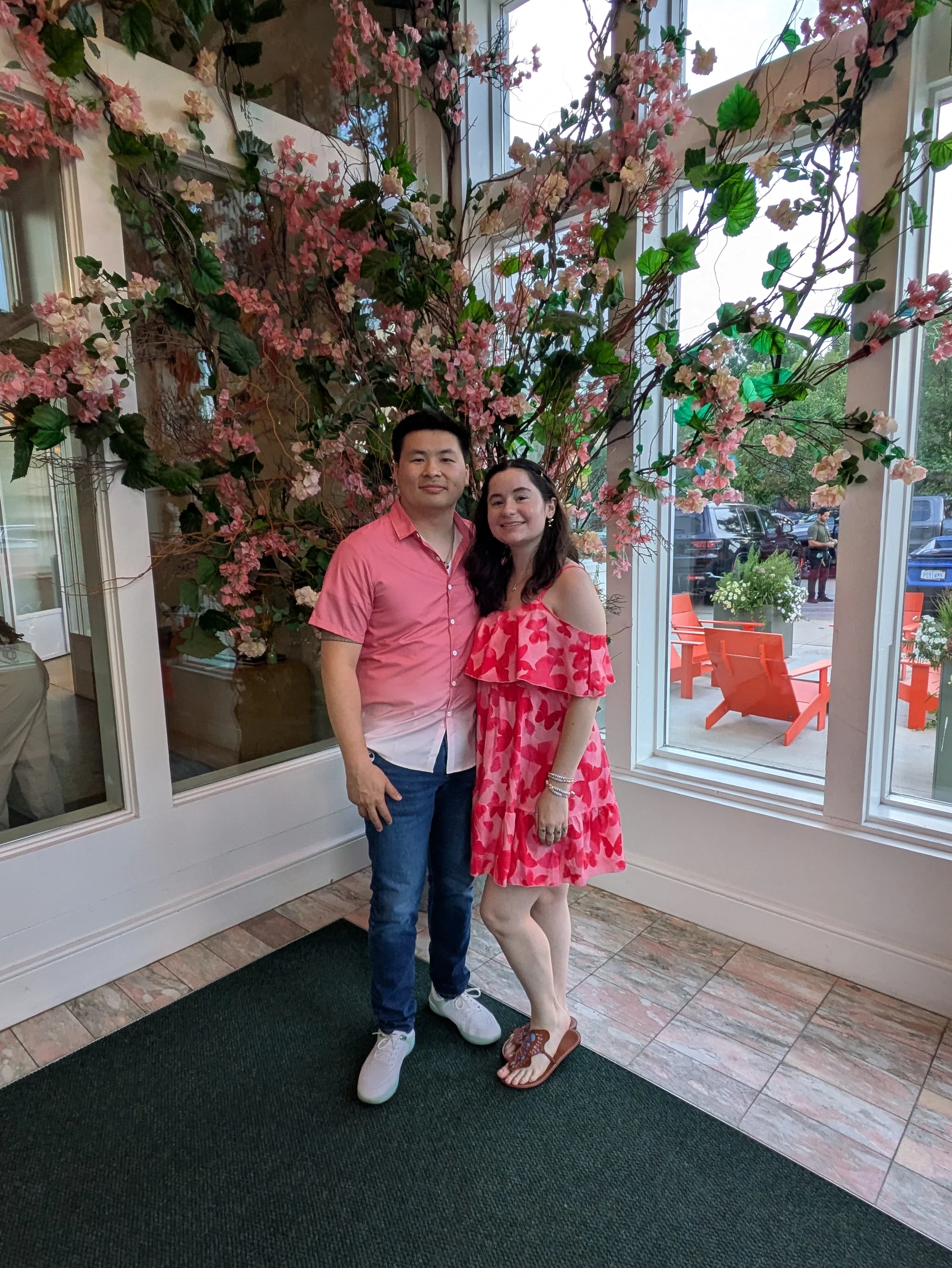 Matching in Pink with My Babes