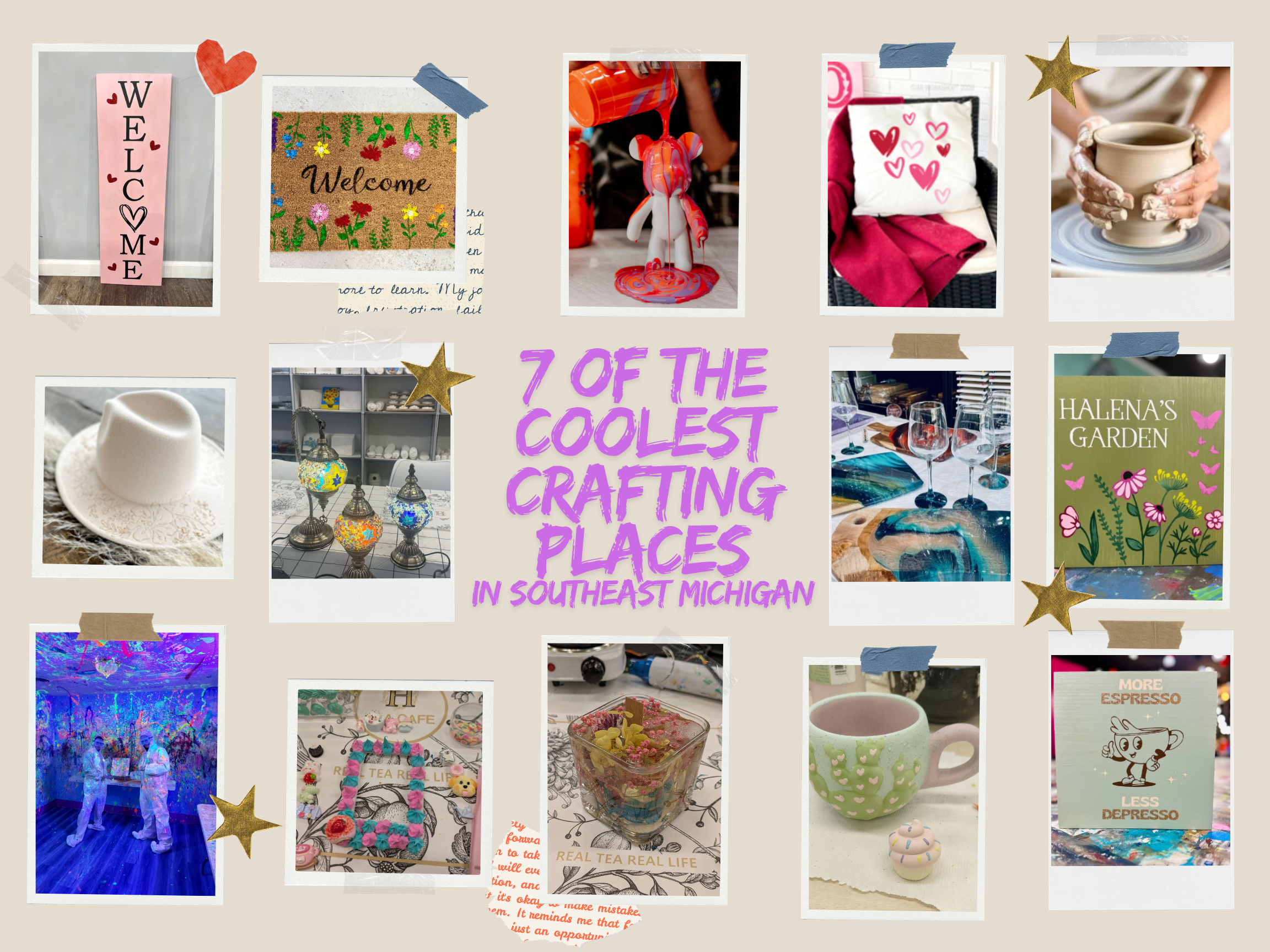 7 of the Coolest Places to Craft in Southeast Michigan