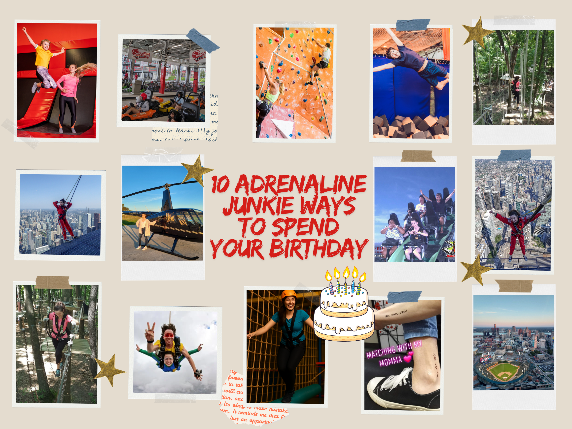 10 Adrenaline Junkie Ways to Spend Your Birthday