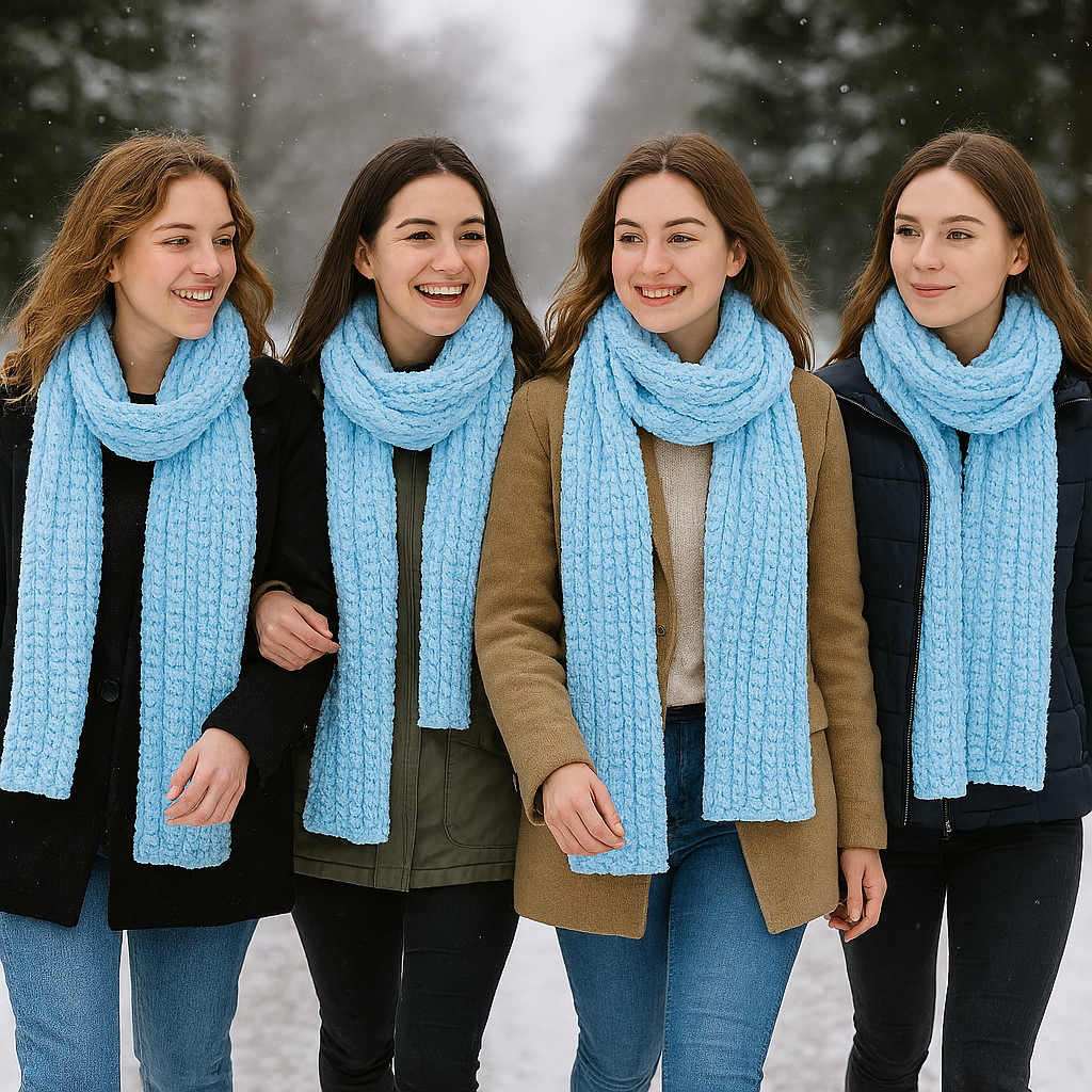 bufanda azul con varias modelos.png