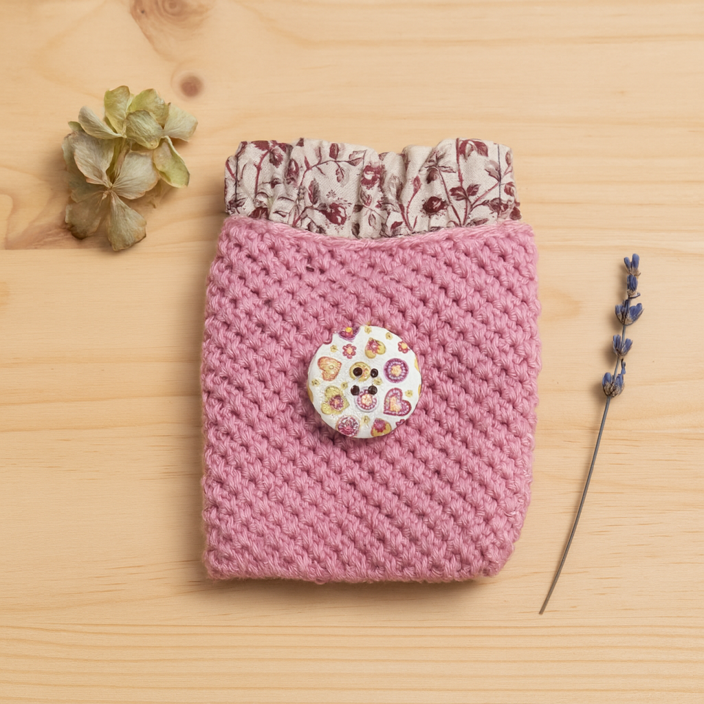 monedero rosa cuadrado en mesa.png