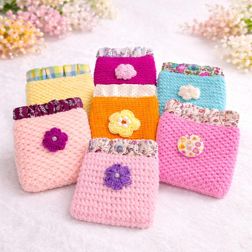 Monederos Flower Pop