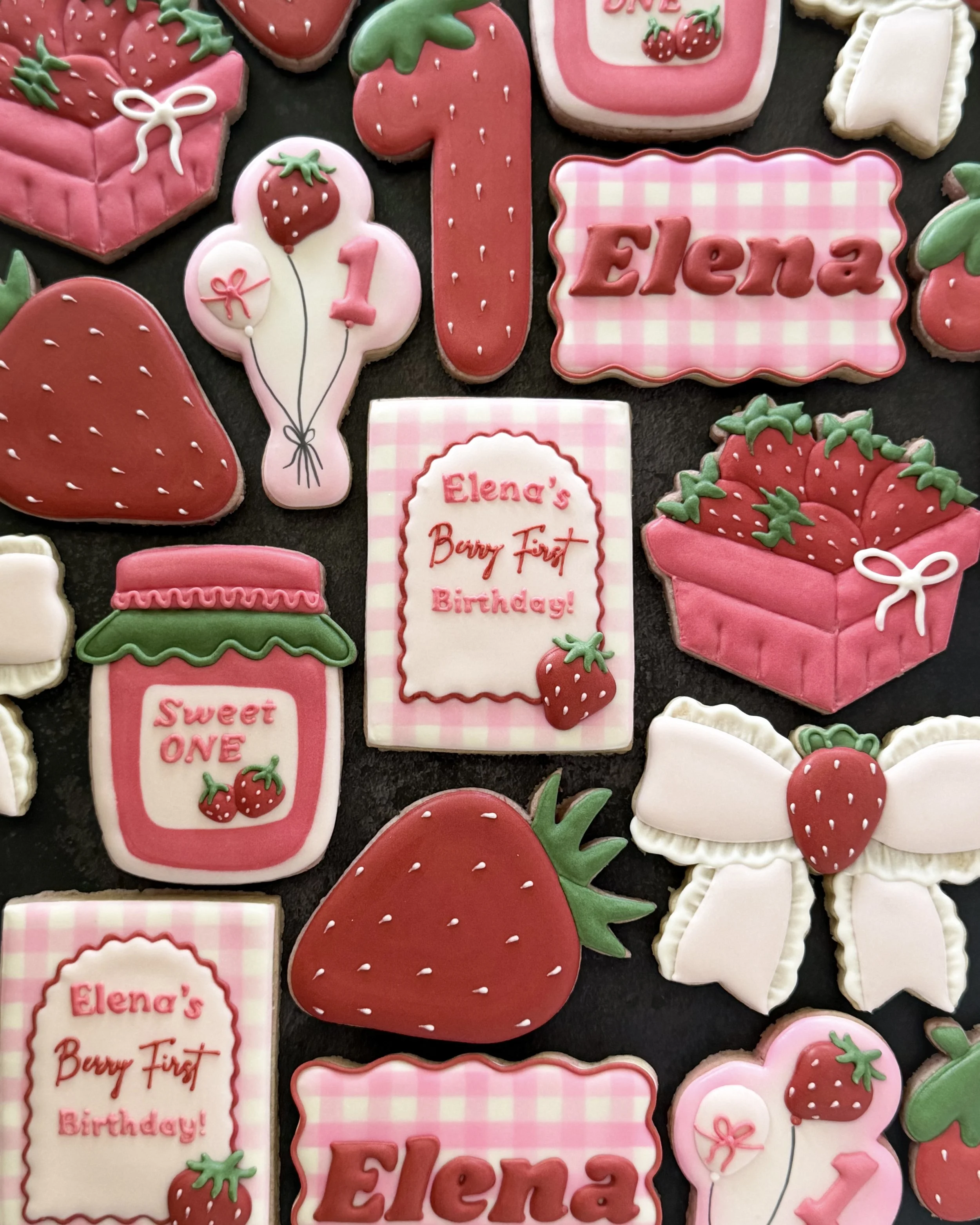 Strawberry Bow Cookie Cutter STL