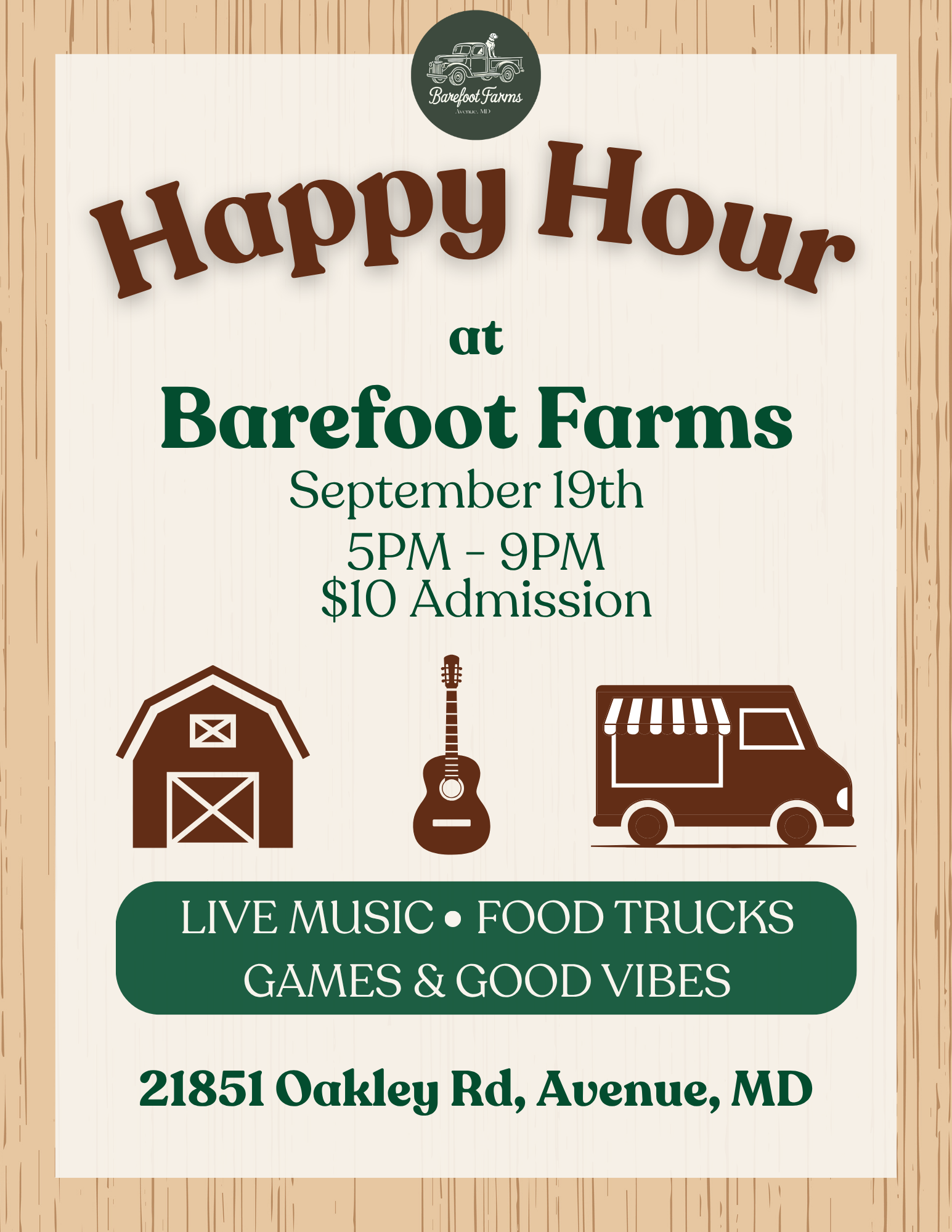 Happy Hour at the Farm