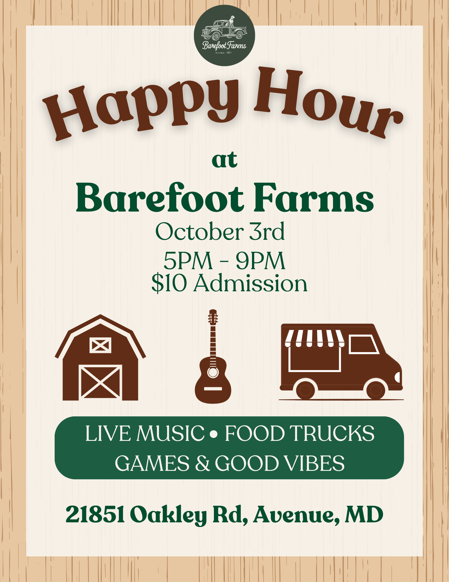 Happy Hour at the Farm