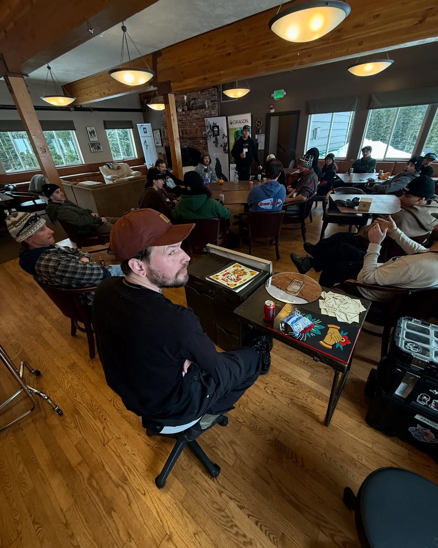 Had the opportunity to work with the @nwroadreps on their March Madness event with @686snow @dragonalliance @arborsnowboarding @protec at @alpentalwa last week with @bails.tattooer and it went great! Big thanks to @john_crouch &amp; @juliarosecrouch 