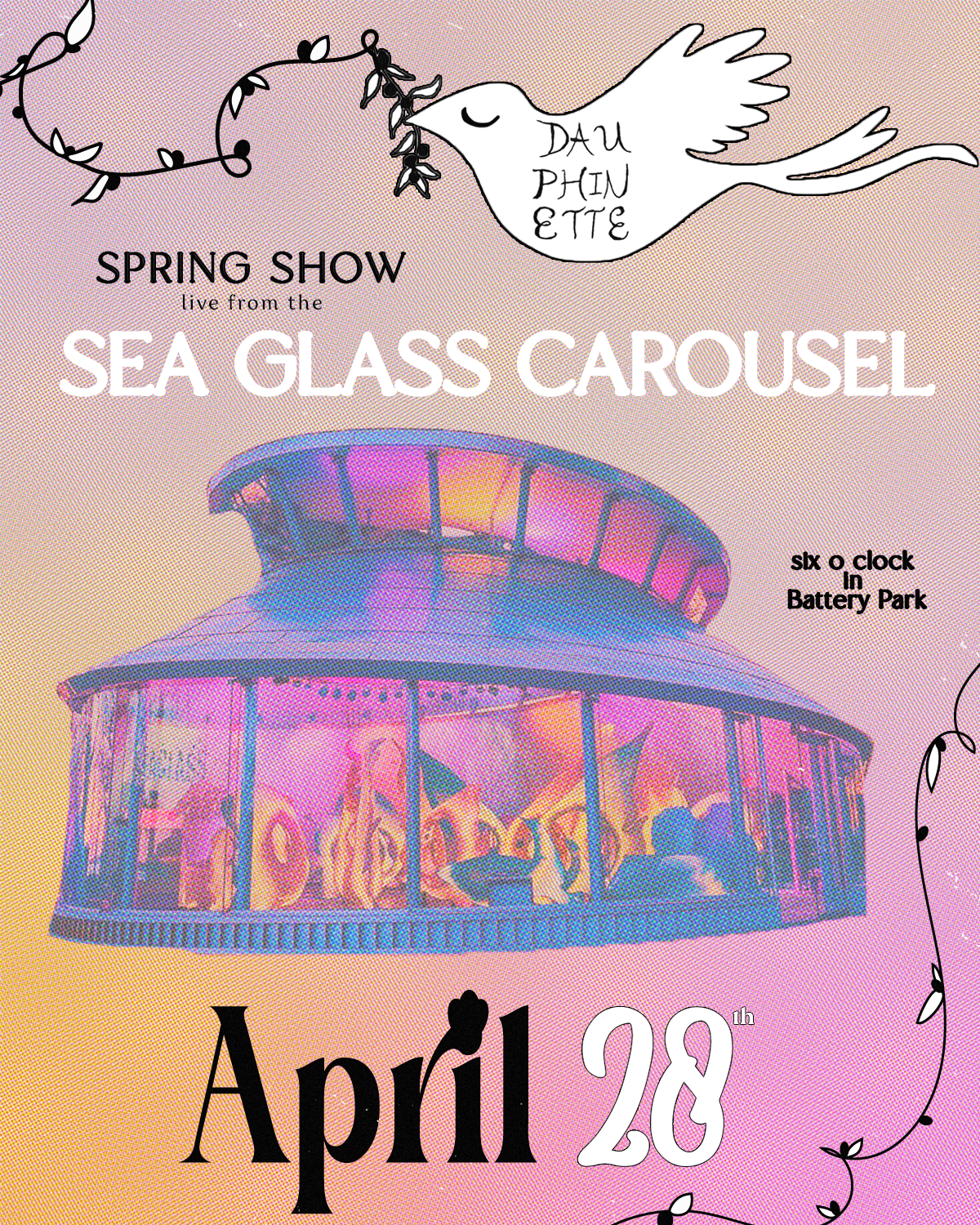 Dauphinette Fashion Show Poster