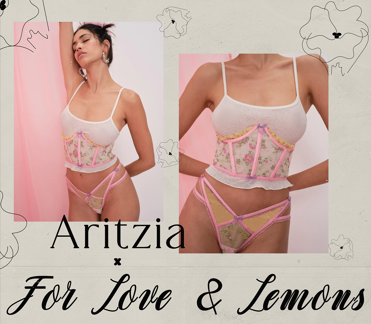 Aritzia / For Love & Lemons Collab Proposal