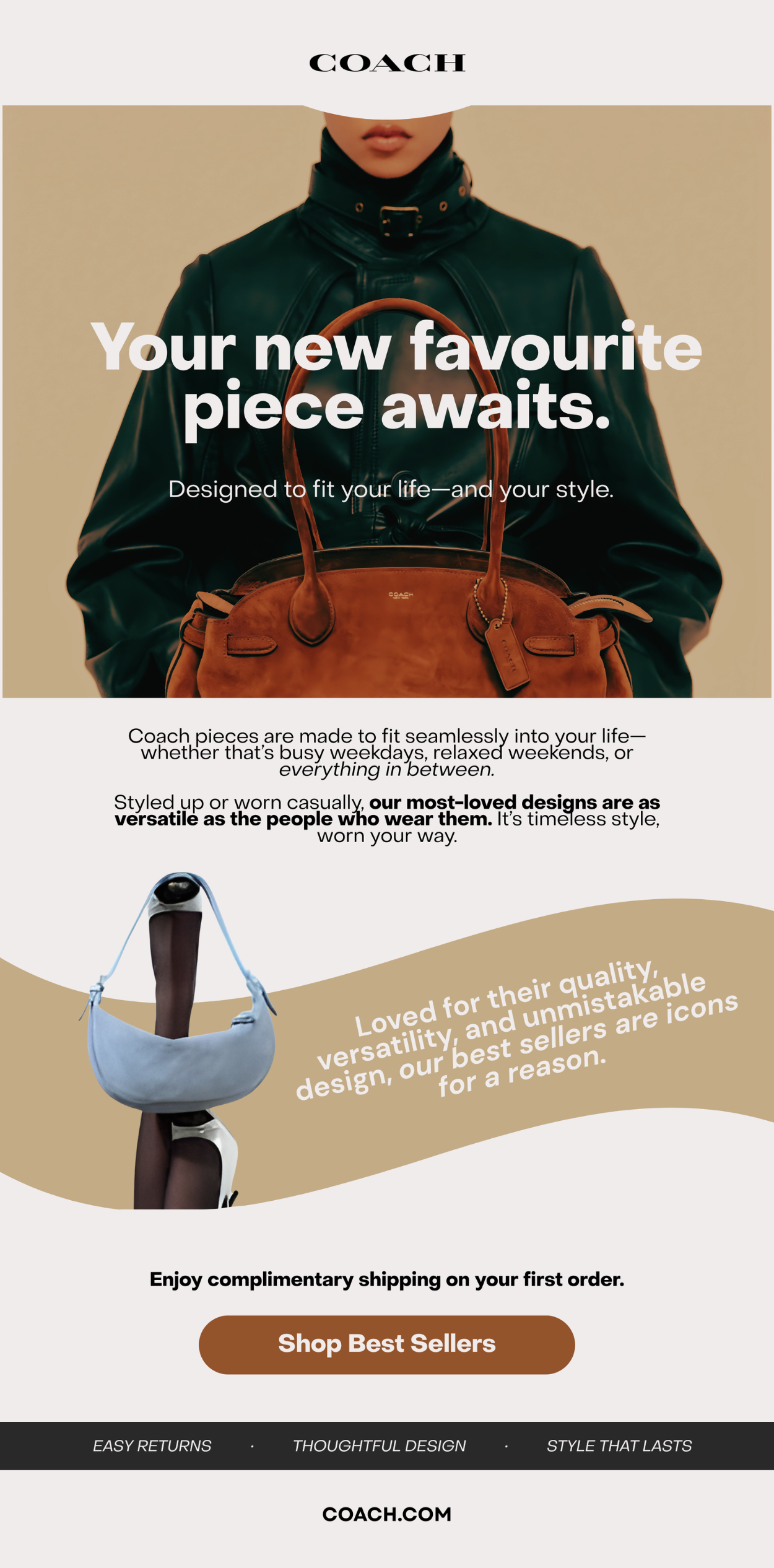 Coach: Welcome Flow Email #3 - Social Proof/Conversion